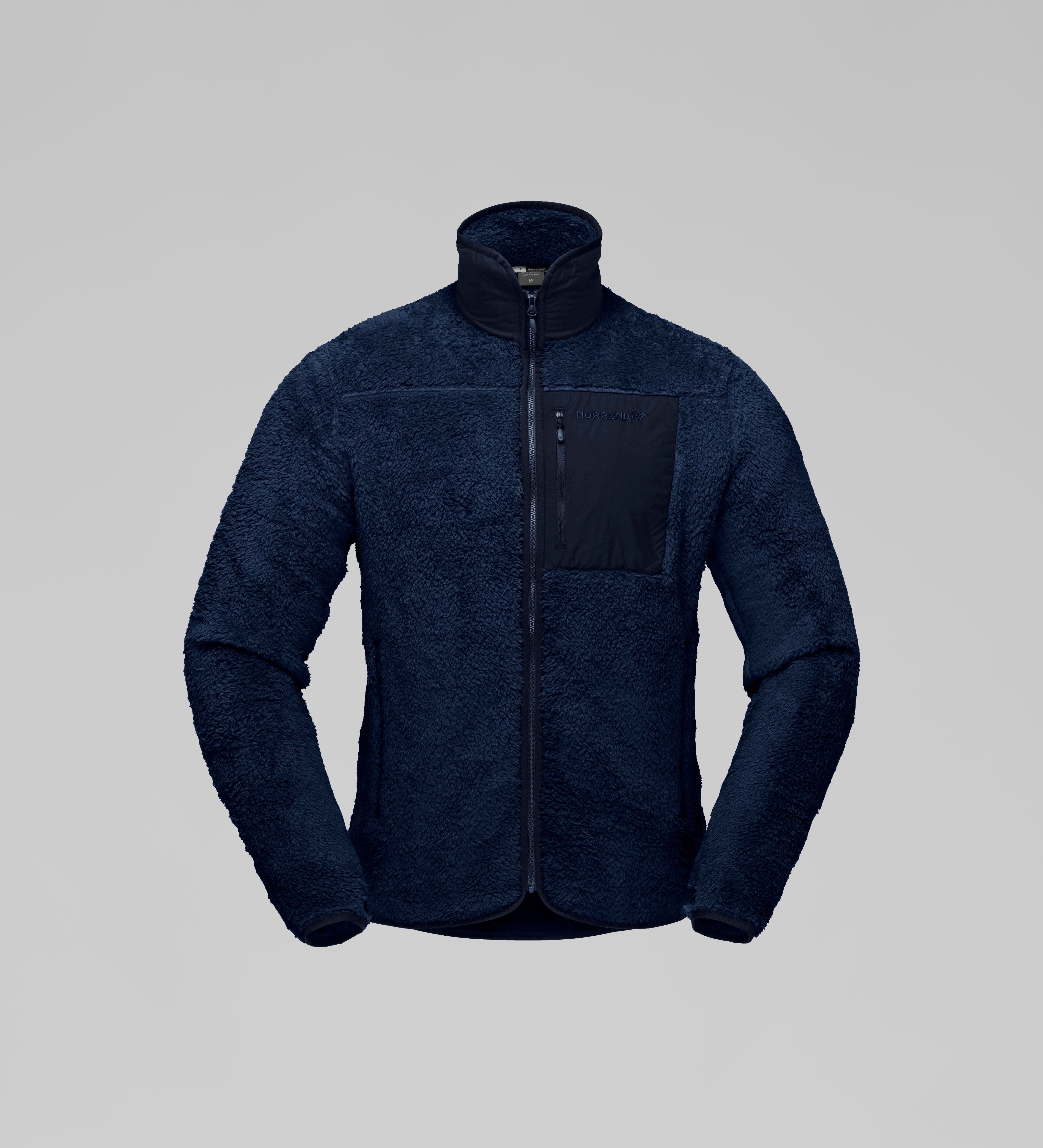 Packshot front image of femund warm3 Jacket Indigo Night Blue