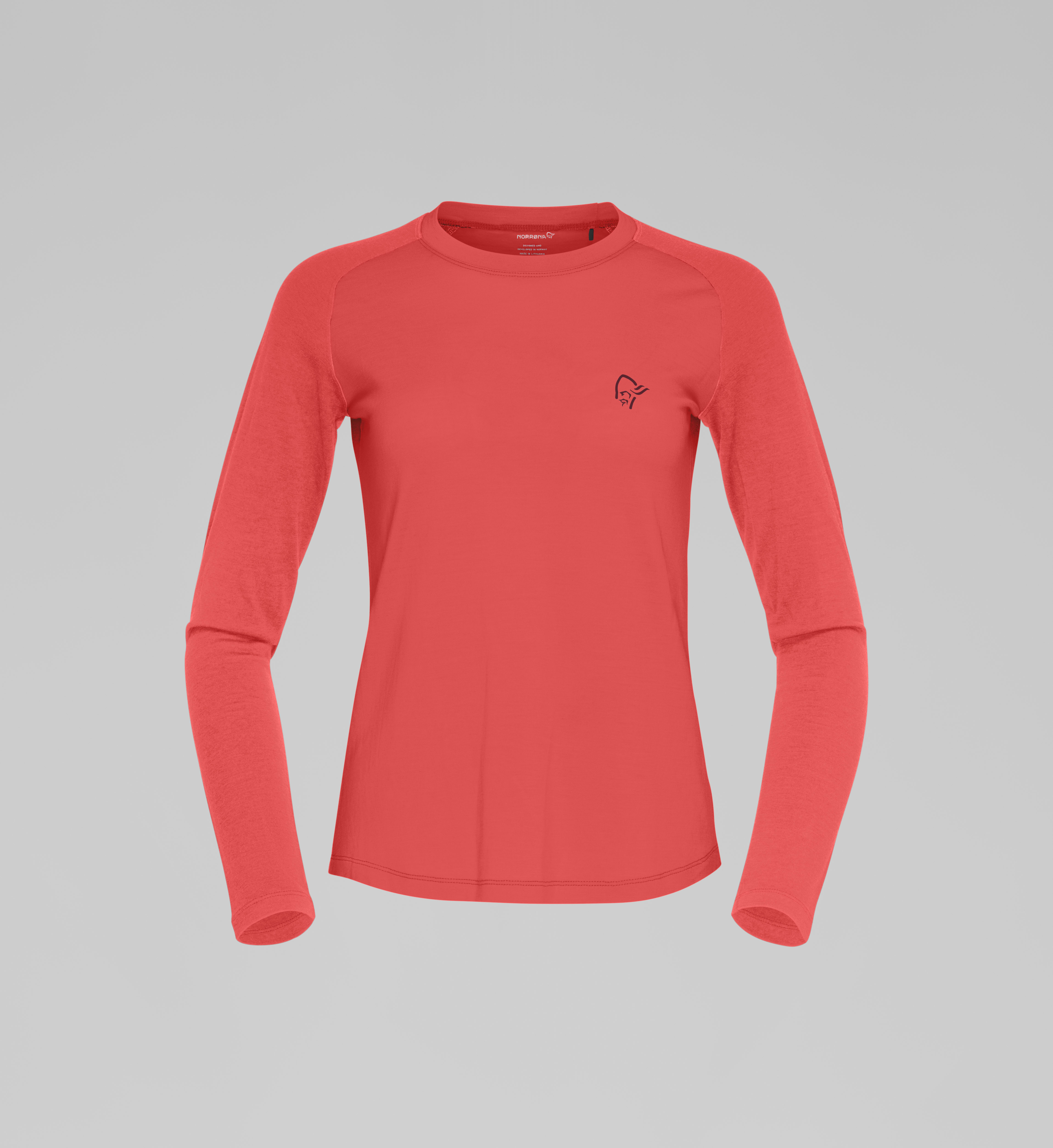 Packshot front image of femund pureUll Long Sleeve Baked Apple