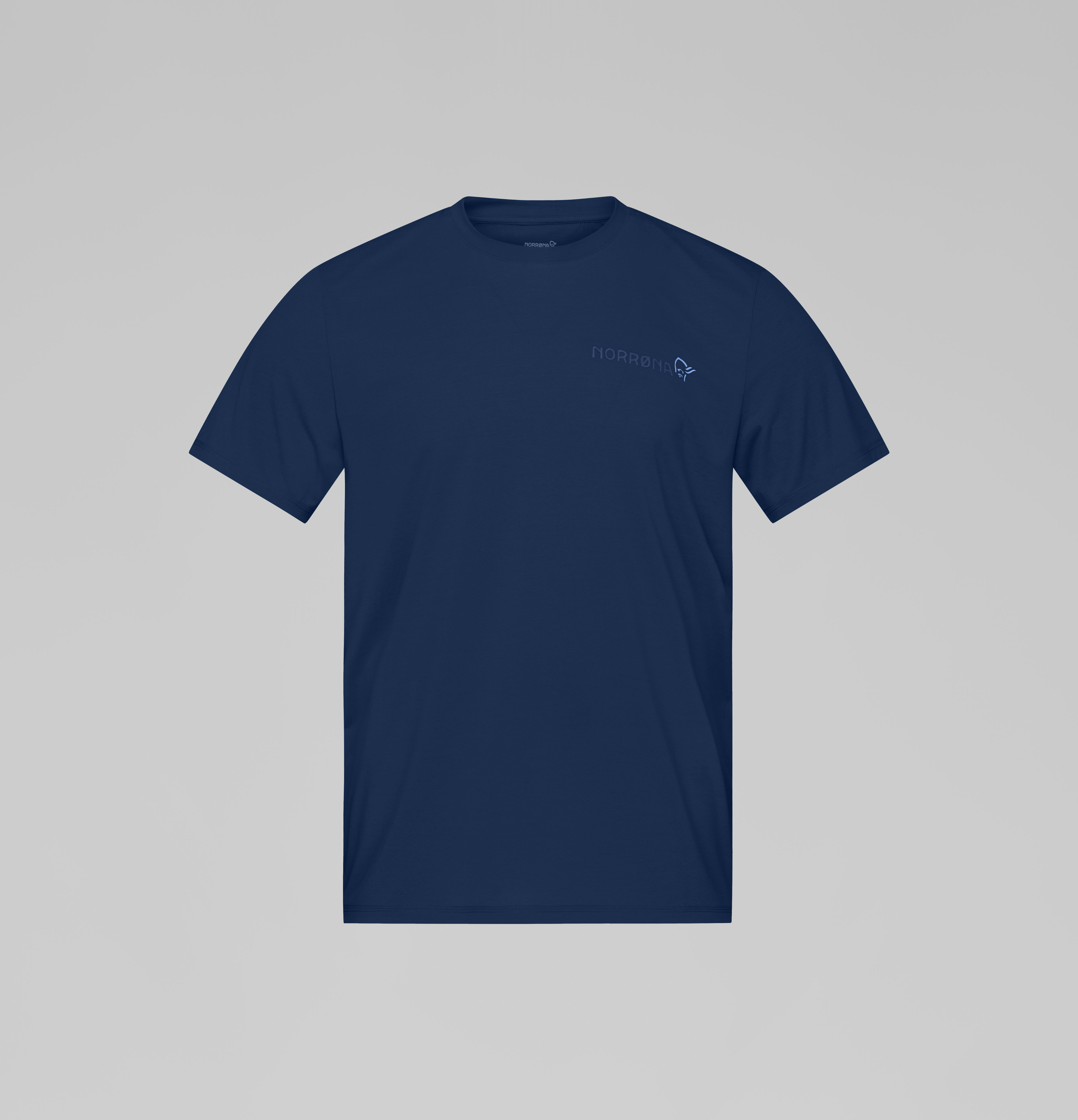 Packshot front image of femund tech T-shirt Indigo Night