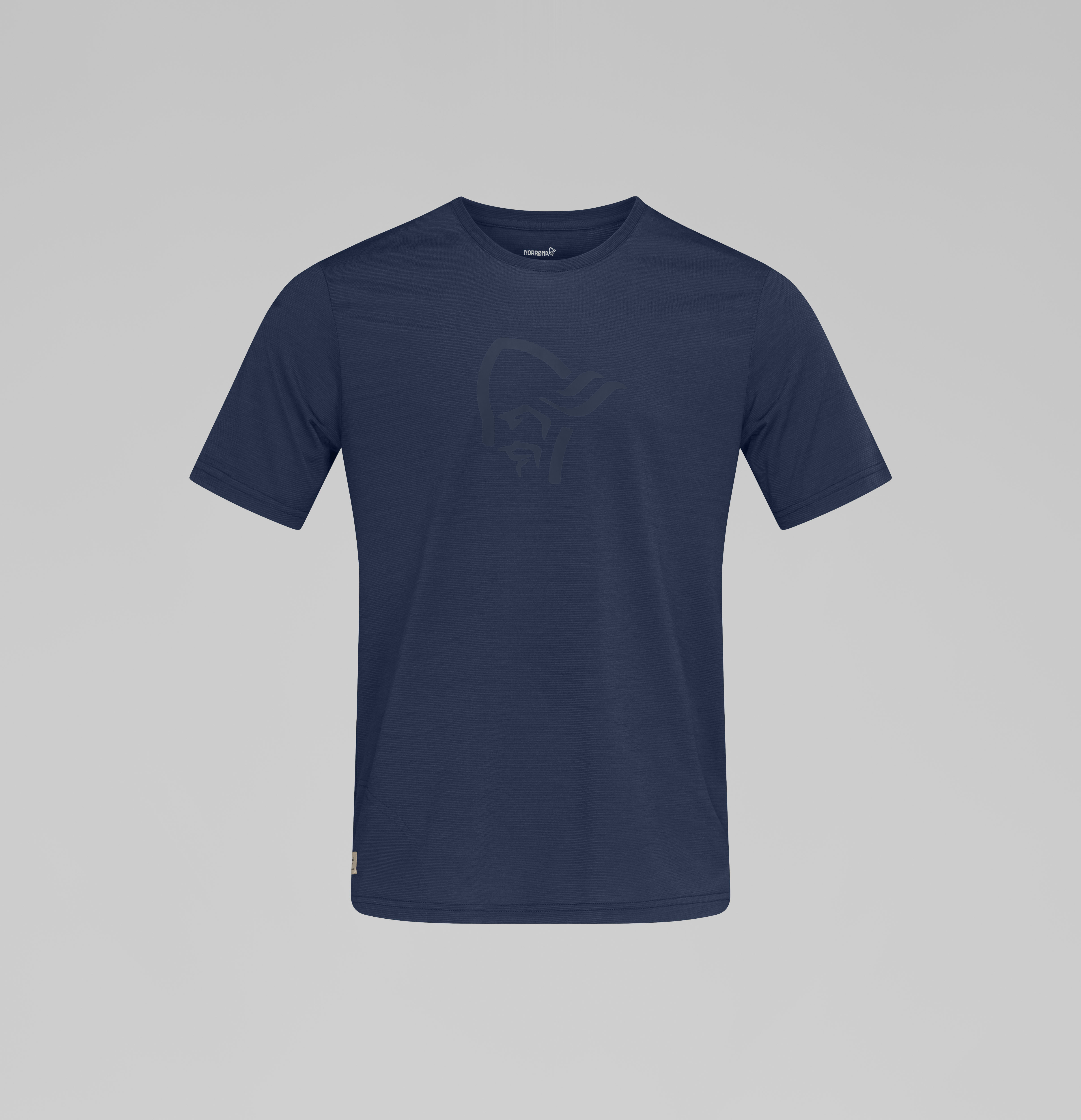 Packshot front image of femund equaliserUll T-shirt Indigo Night