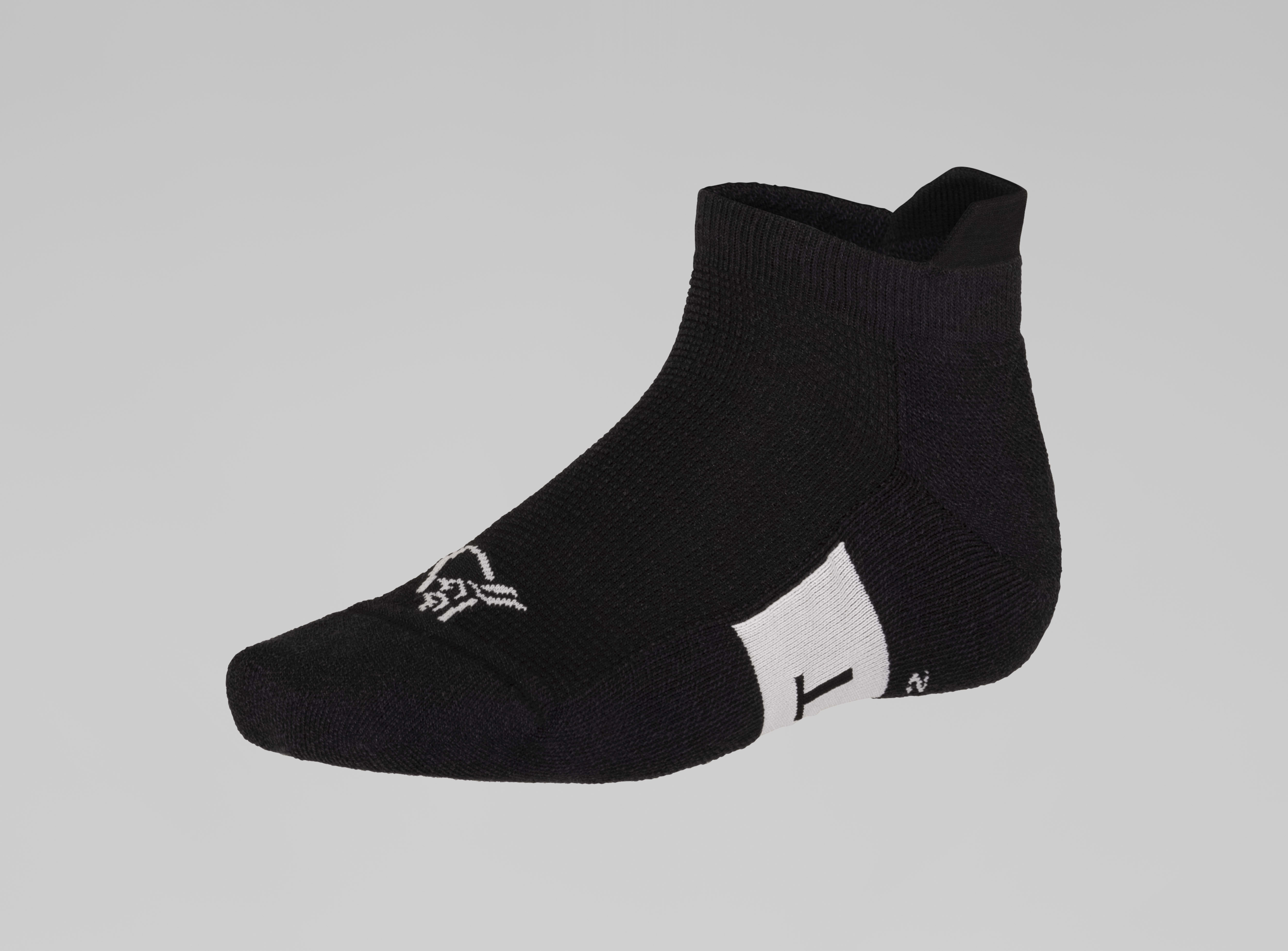 light merinoUll short Socks – Caviar Black