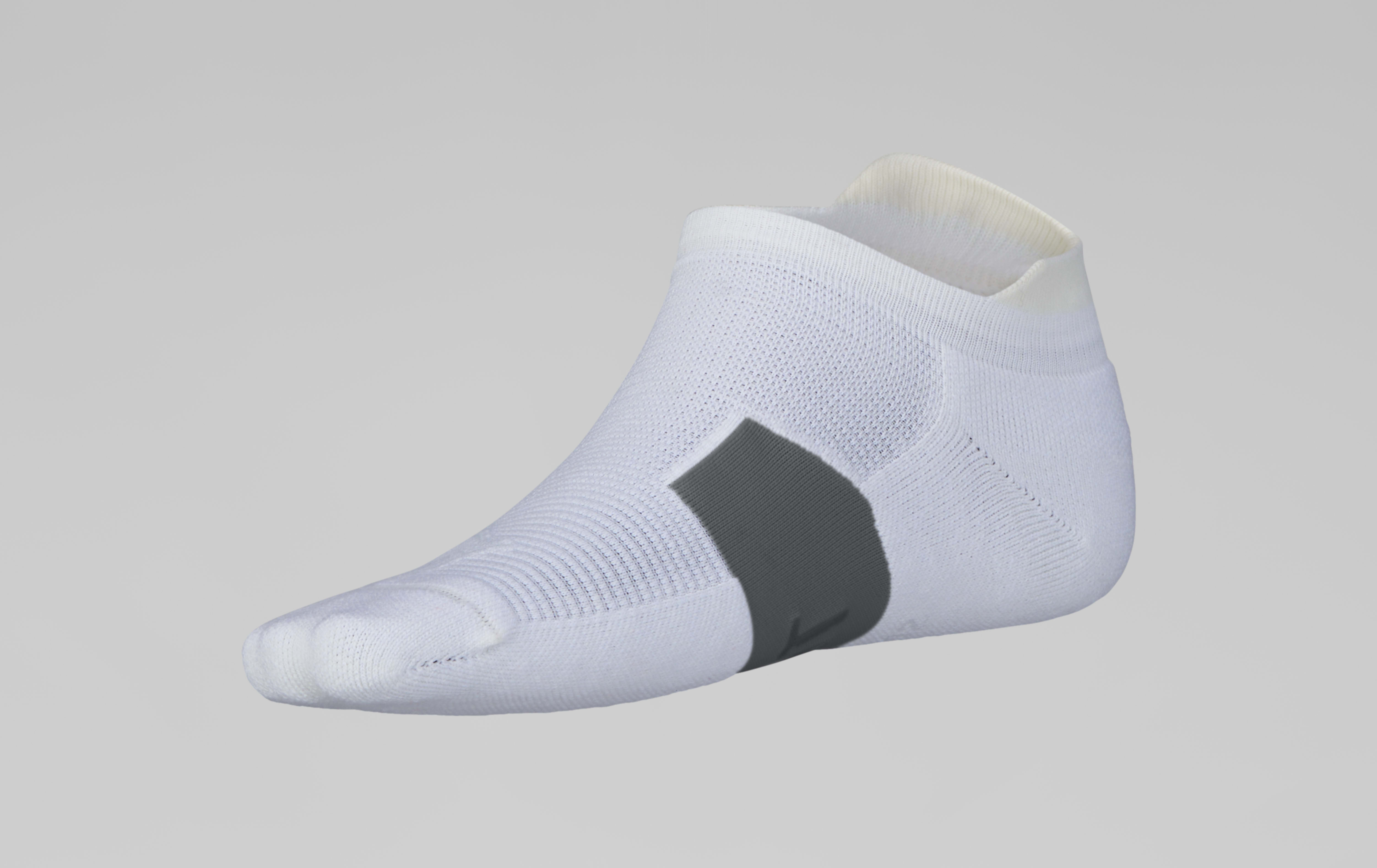 Packshot front image of senja light merinoUll short Socks Snow White