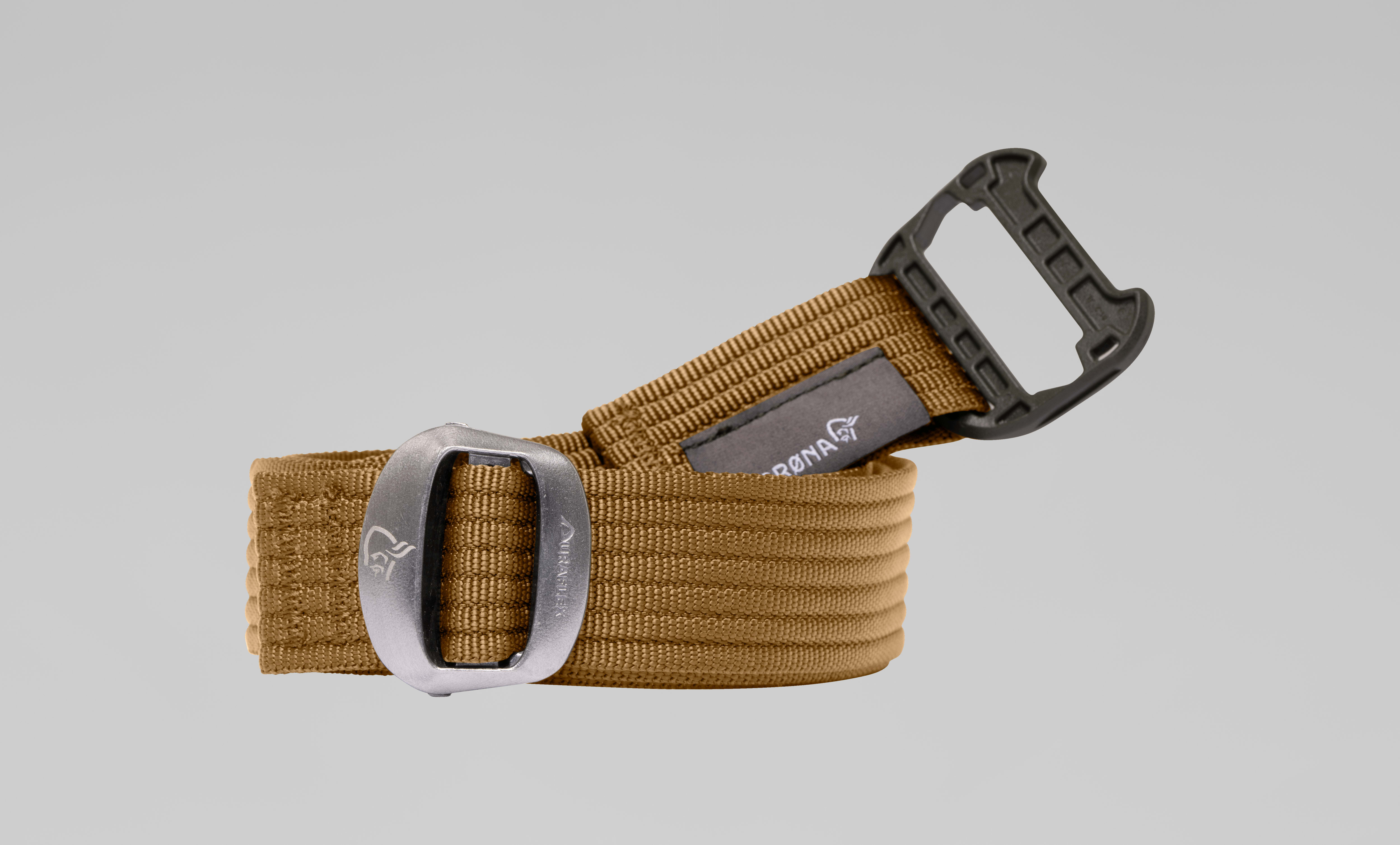 Packshot front image of femund webbing 30mm Belt Breen