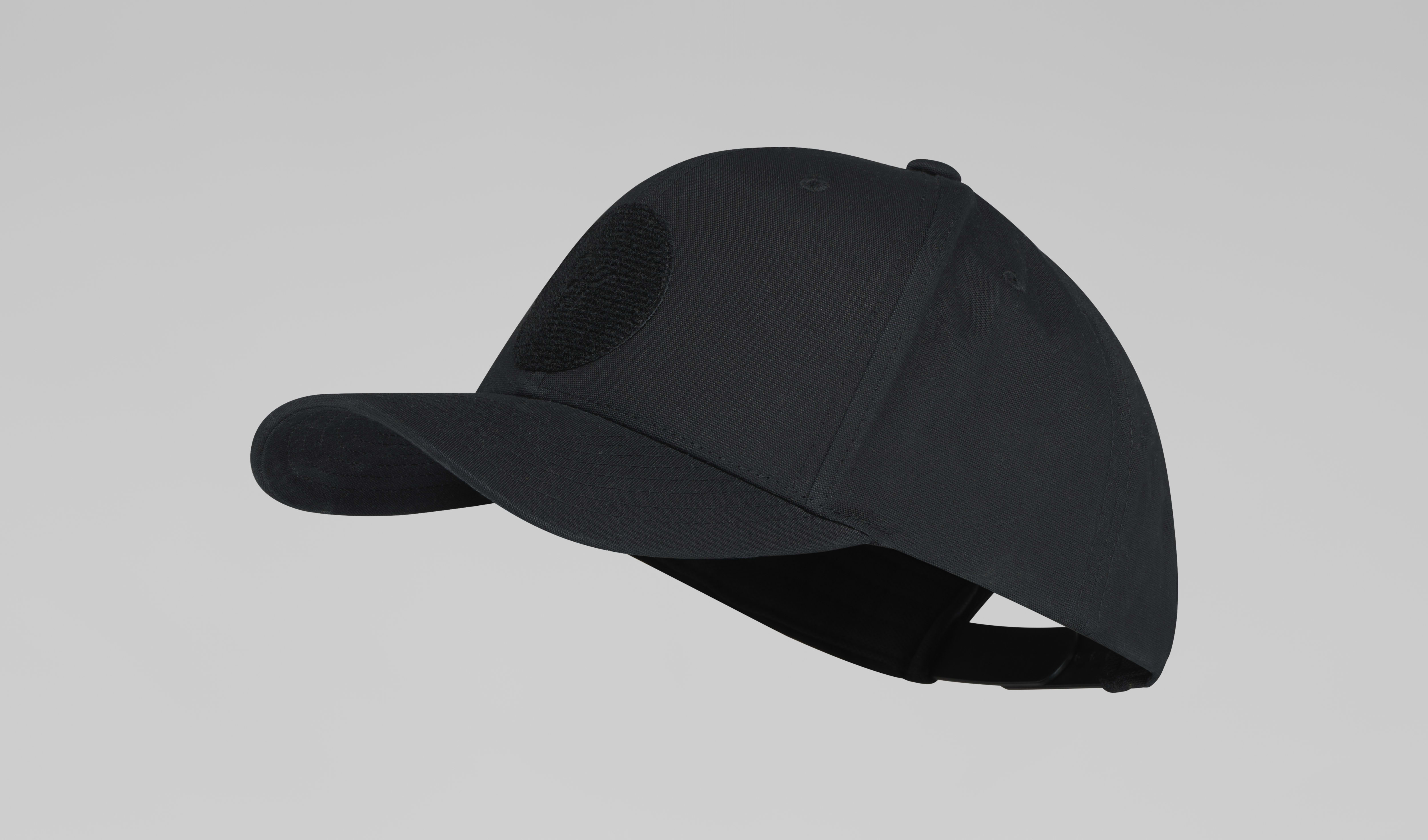 Packshot front image of 29 cotton patch Cap Caviar Black