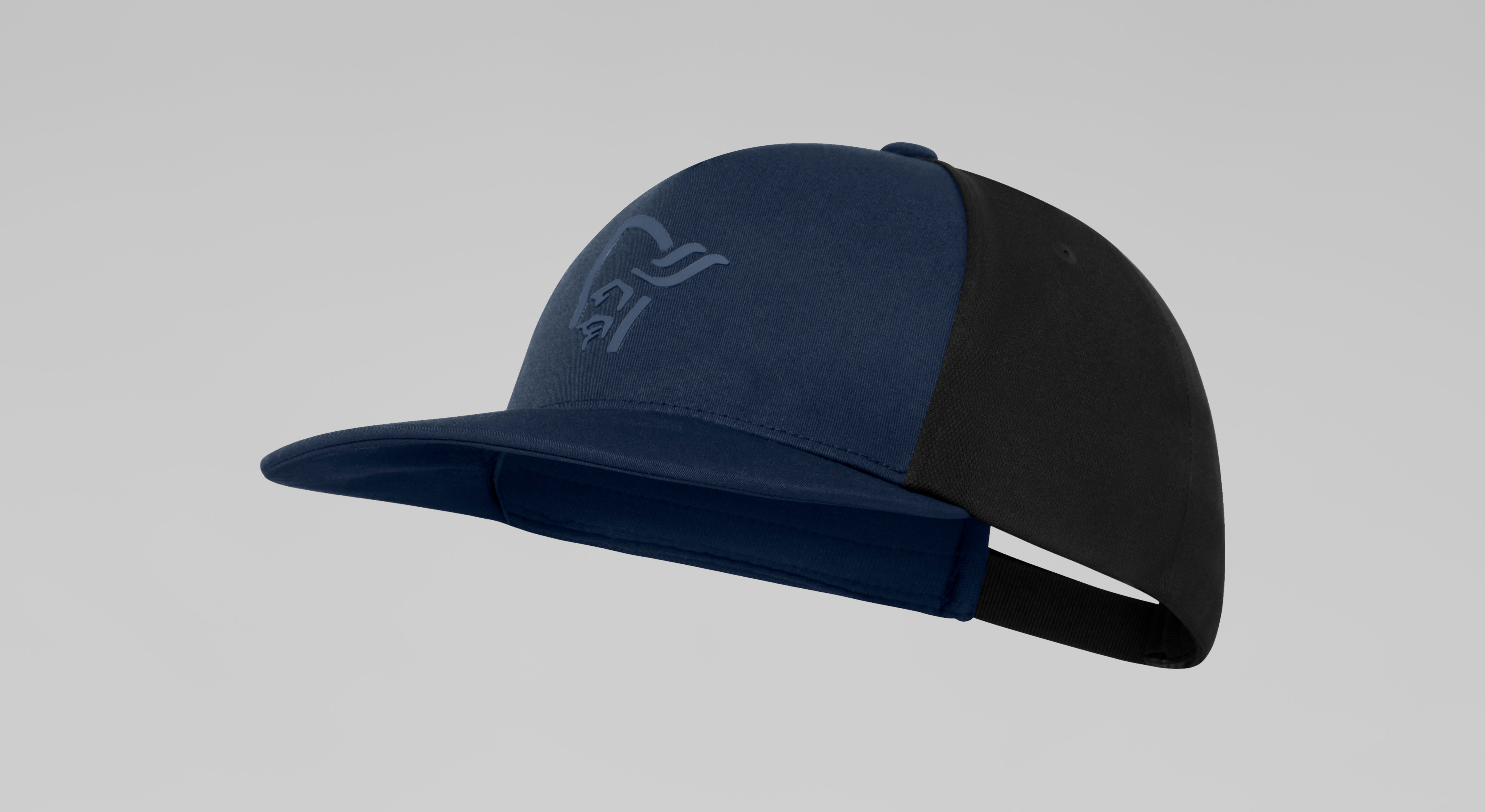 Packshot front image of 29 Trucker tech Cap Indigo Night Blue