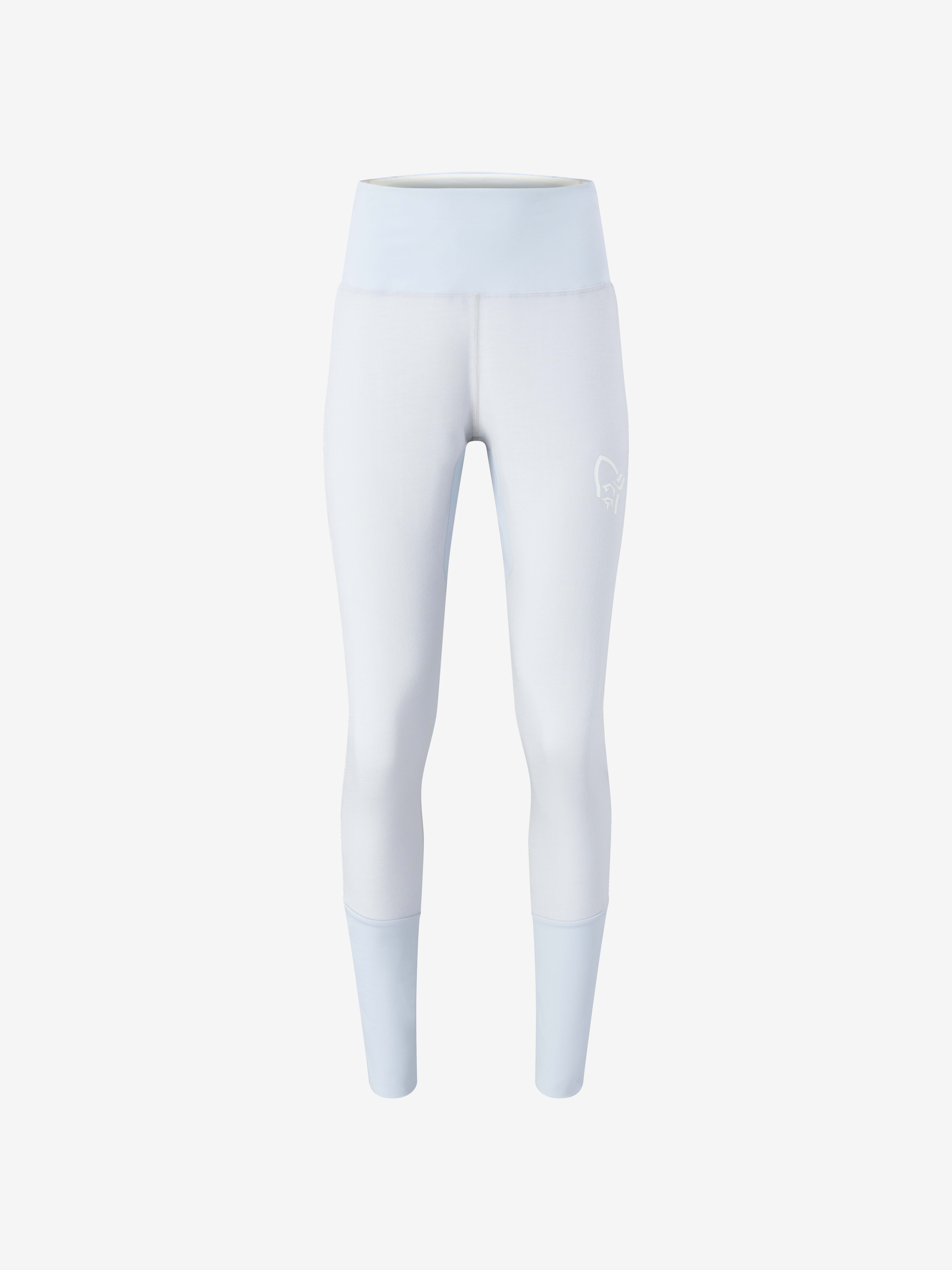 Packshot front image of lofoten corespunUll Longs Light Grey/Snowdrop