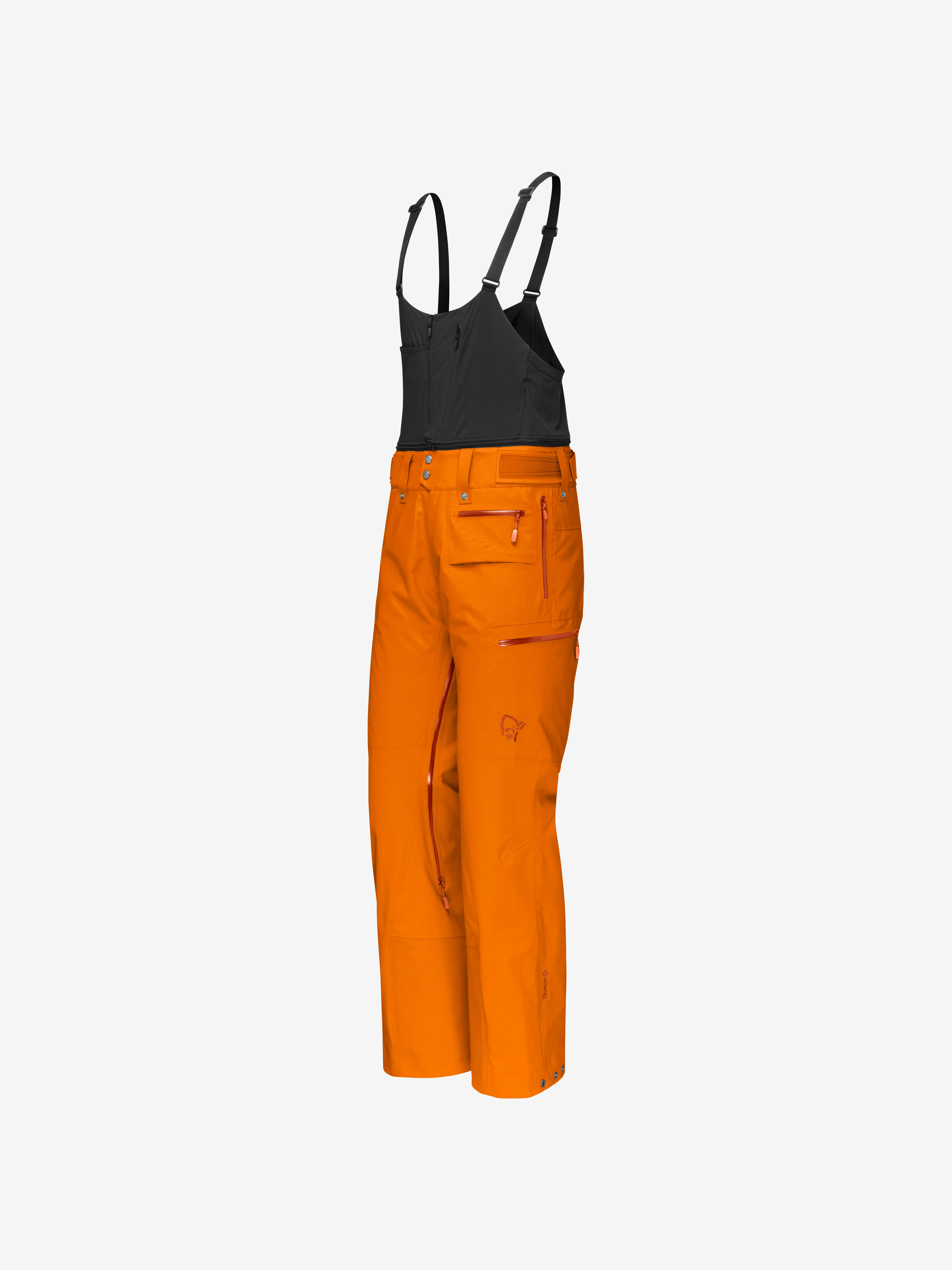 Packshot back image of lofoten Gore-Tex Pro Plus Pants Exuberance