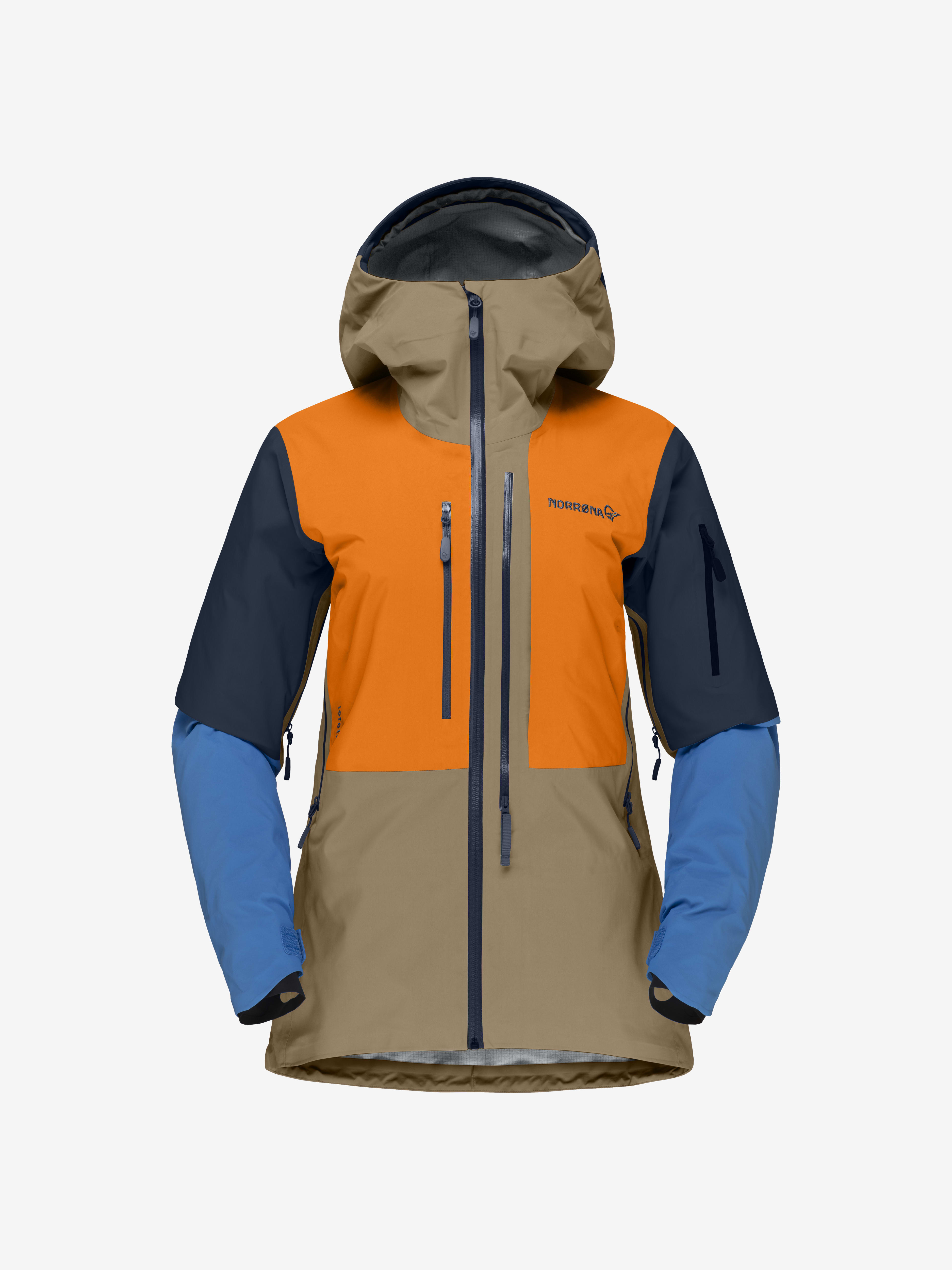 Gore-Tex Pro Jacket – Elmwood/Orange Popsicle