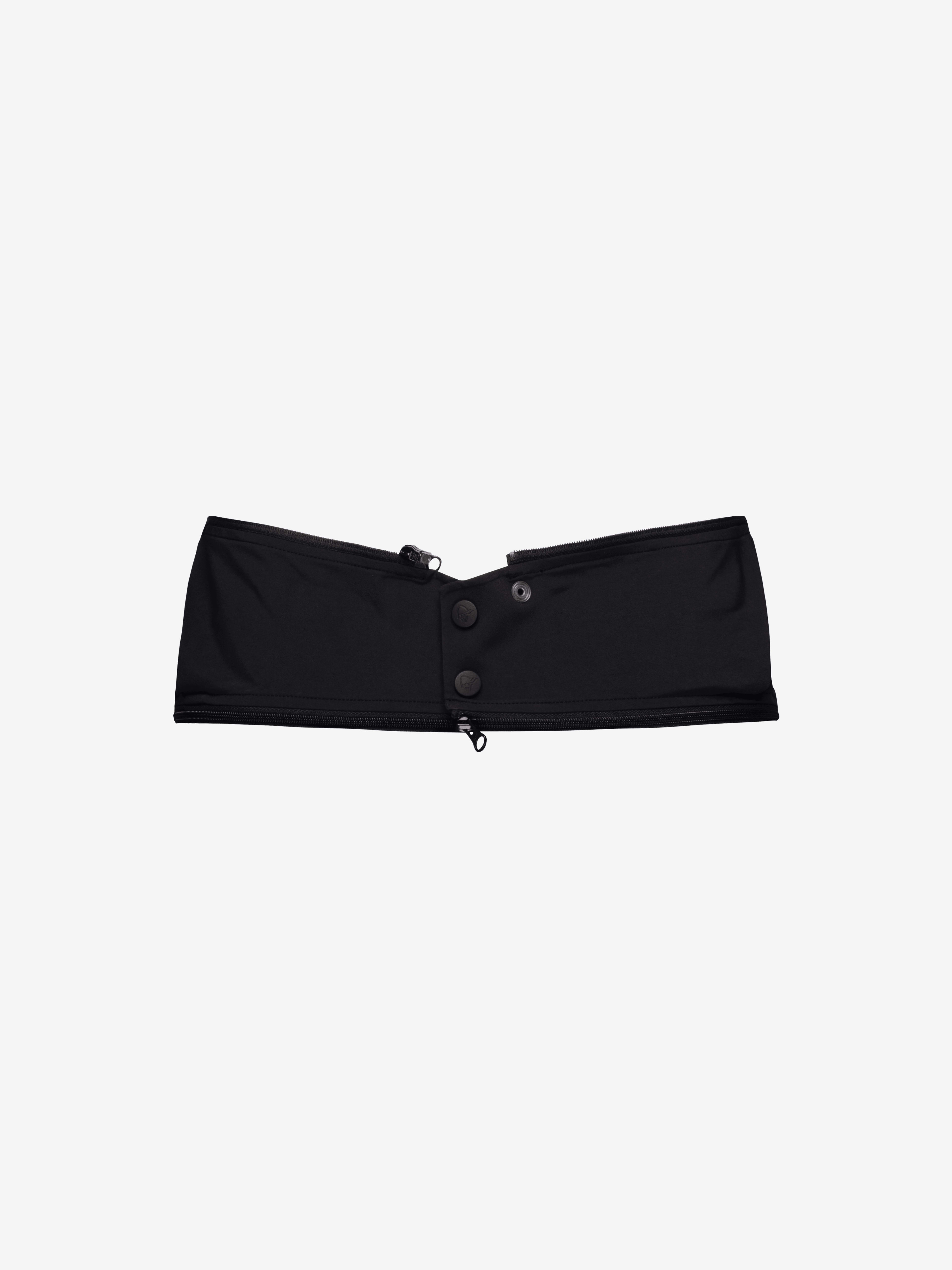 Packshot front image of lofoten ski/snowboard zip-seal Caviar Black