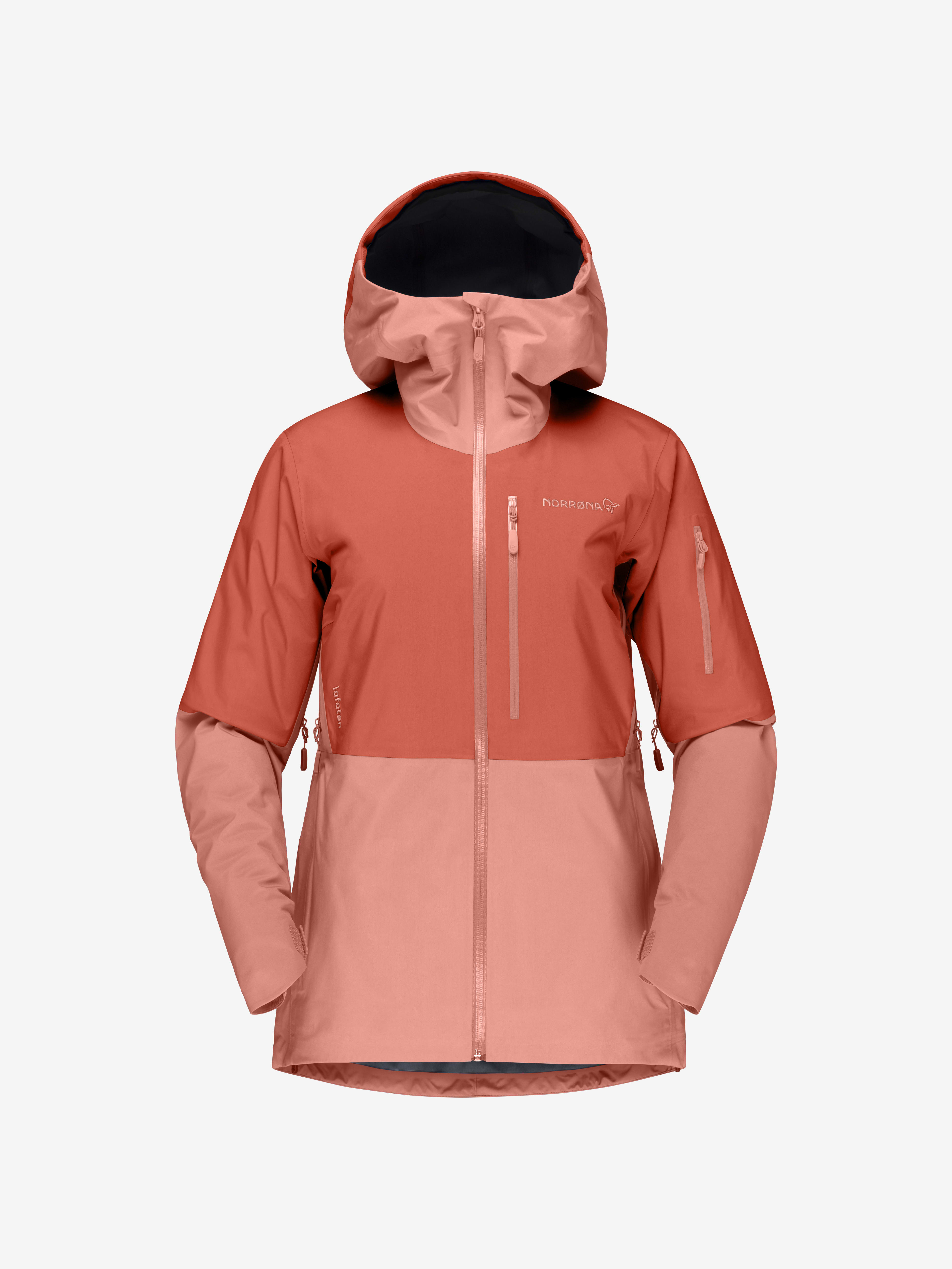 Gore-Tex Jacket – Orange Alert/Peach Amber