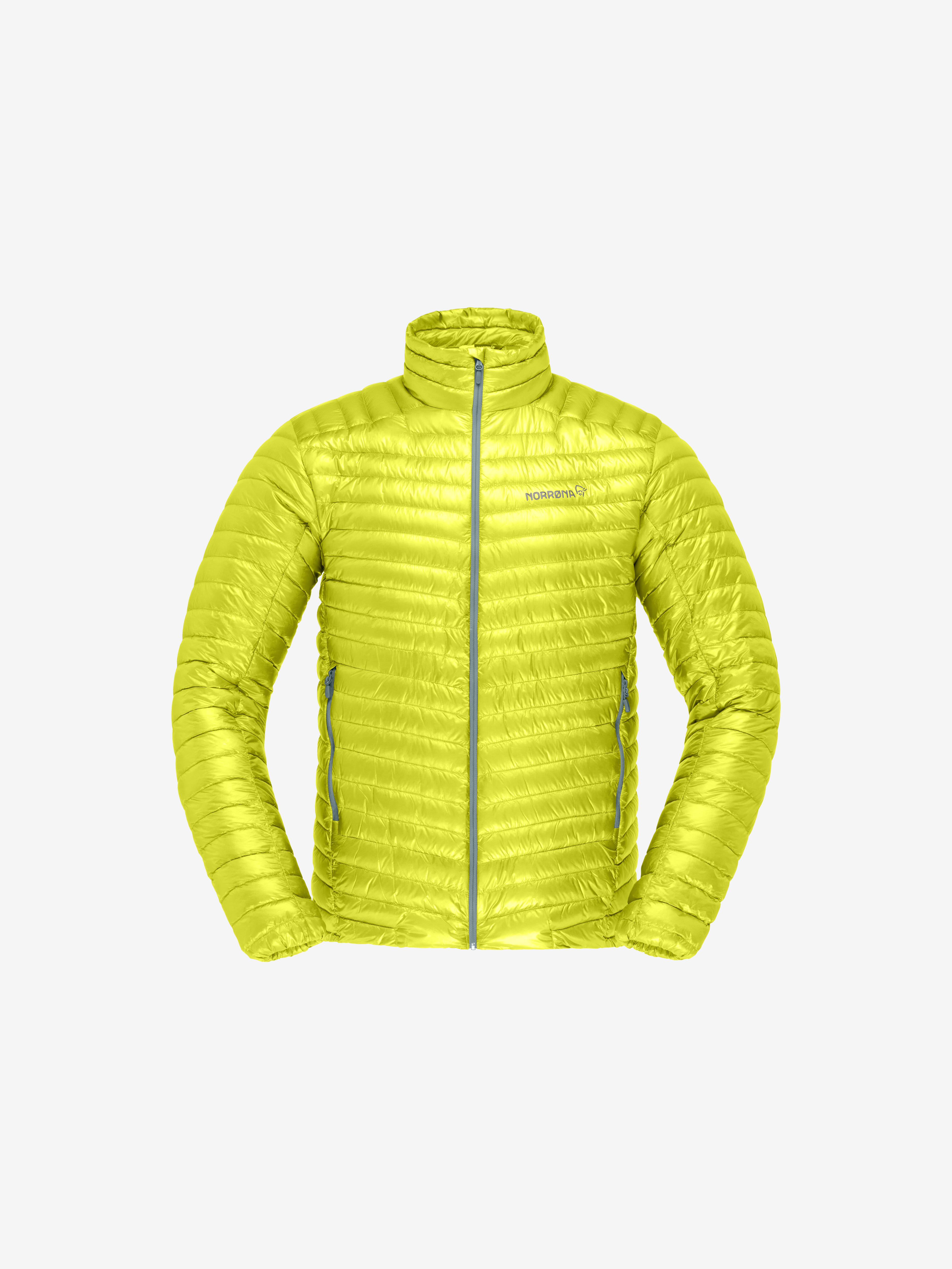 Packshot front image of trollveggen superlight down850 Jacket Sulphur Spring