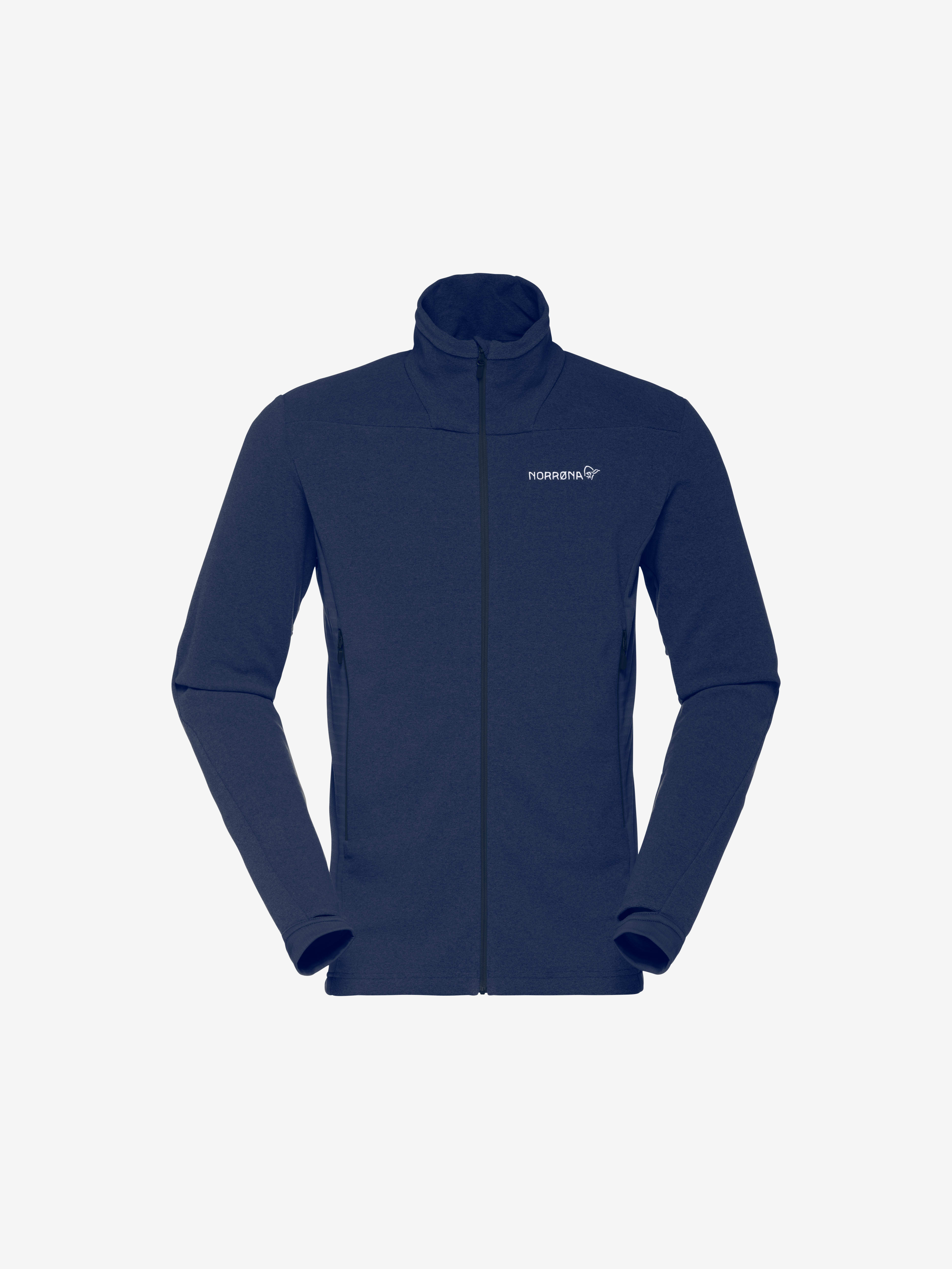 Packshot front image of falketind warm1 Jacket Indigo Night