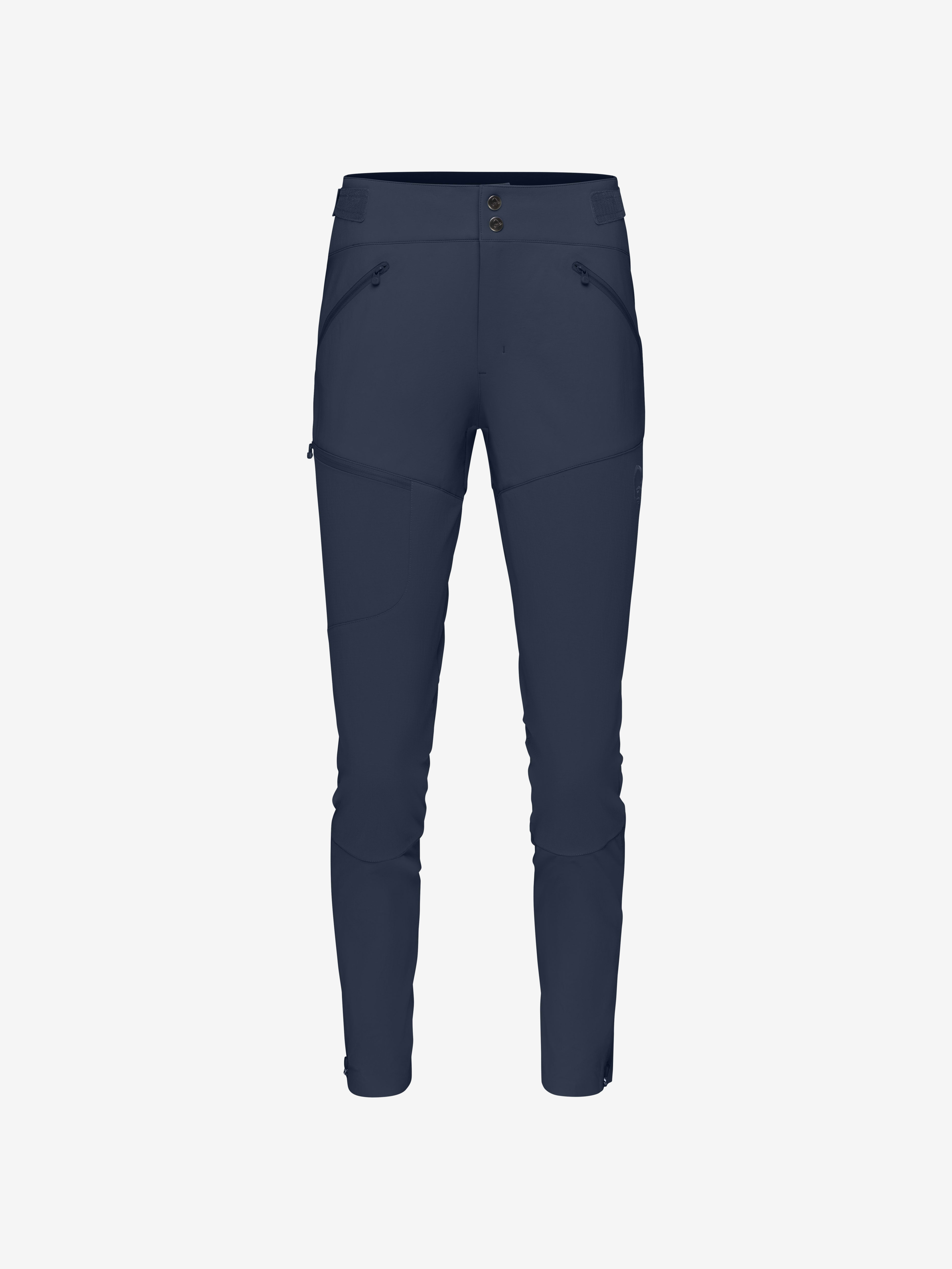 Packshot front image of falketind rugged slim Pants Indigo Night Blue