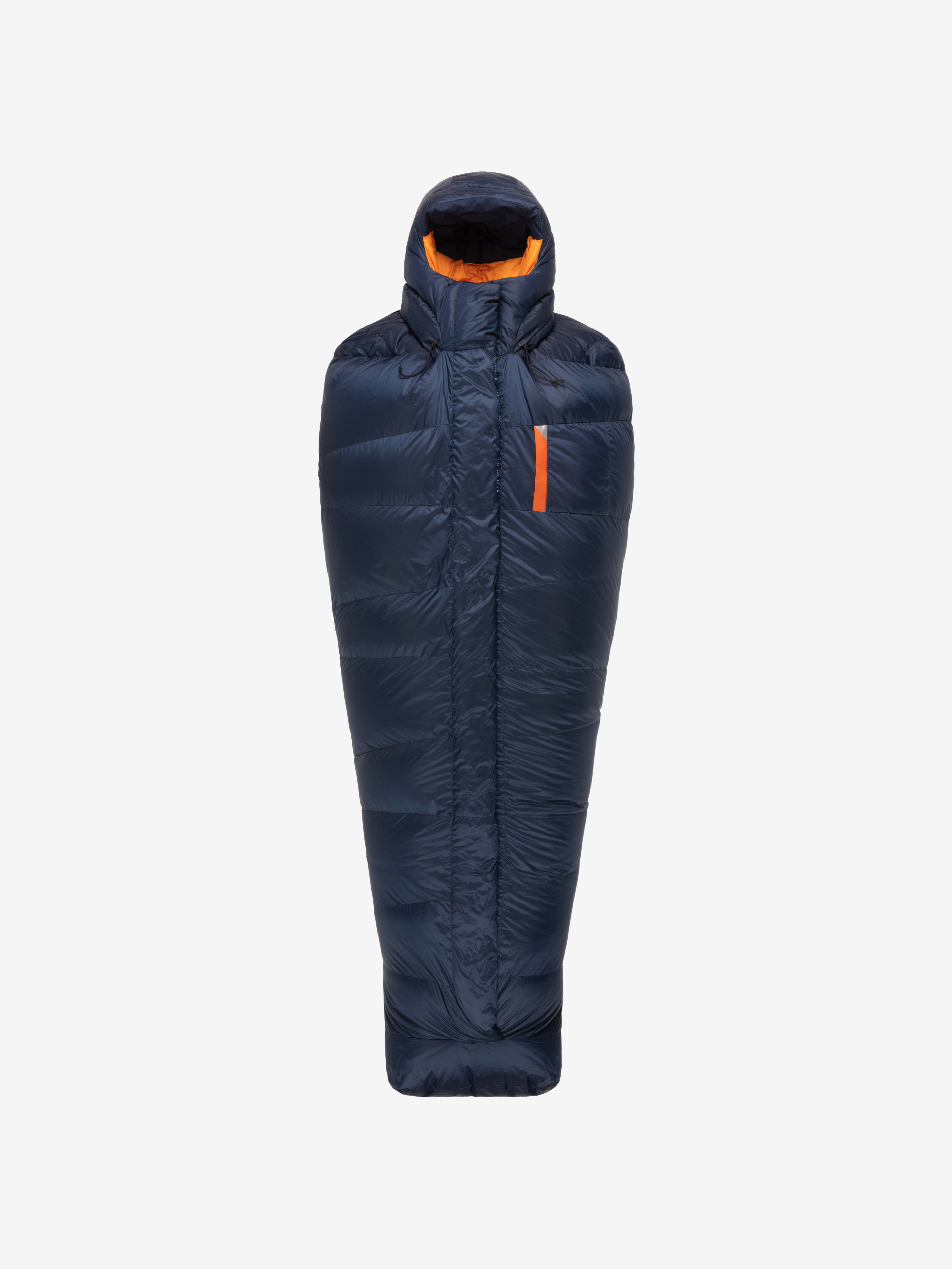 Packshot back image of falketind down800 -18,5C Sleeping Bag 185 Pureed Pumpkin