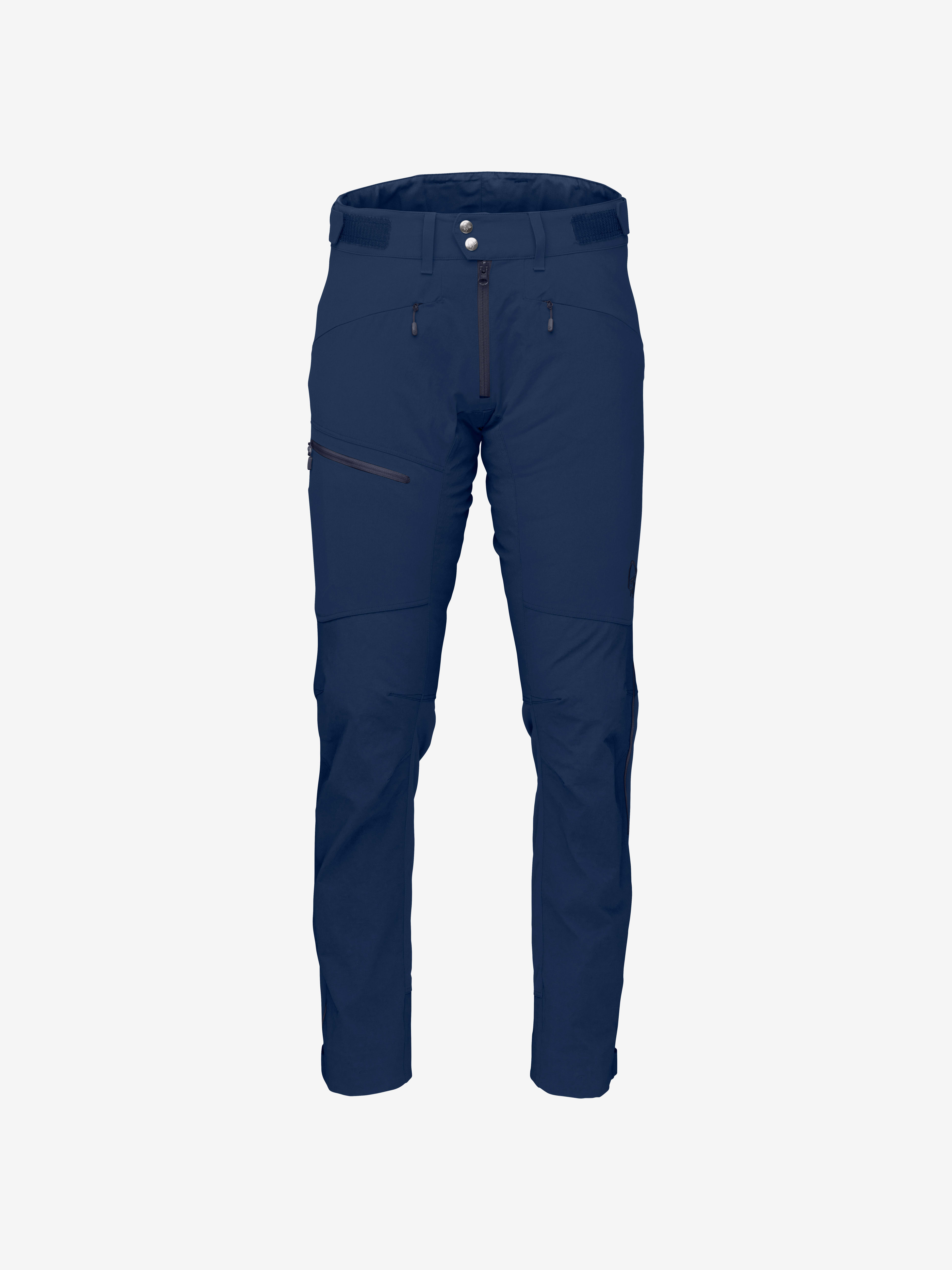 Packshot front image of falketind flex1 heavy duty Pants Indigo Night Blue/Indigo Night