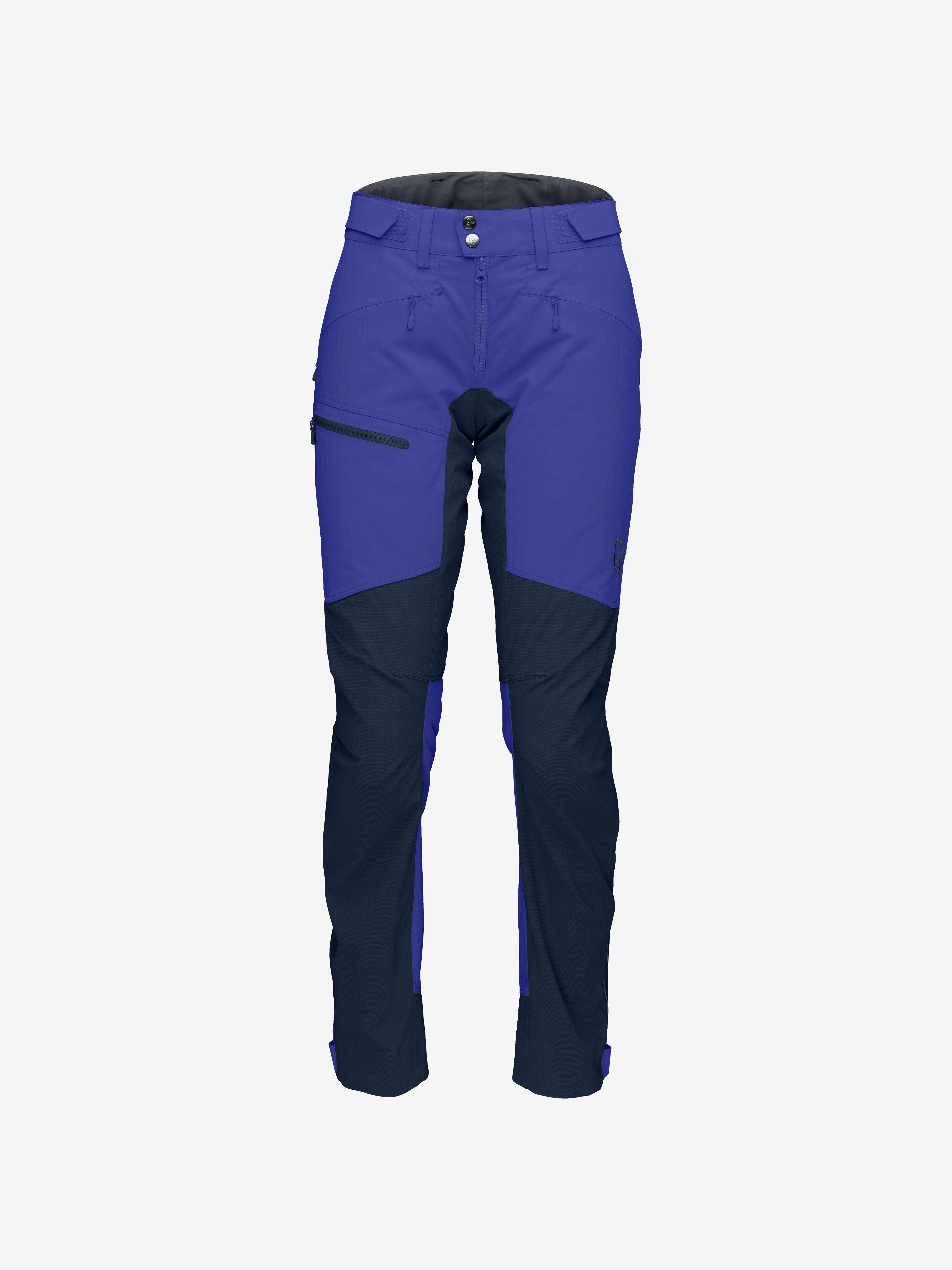 Packshot front image of falketind flex1 heavy duty Pants Royal Blue