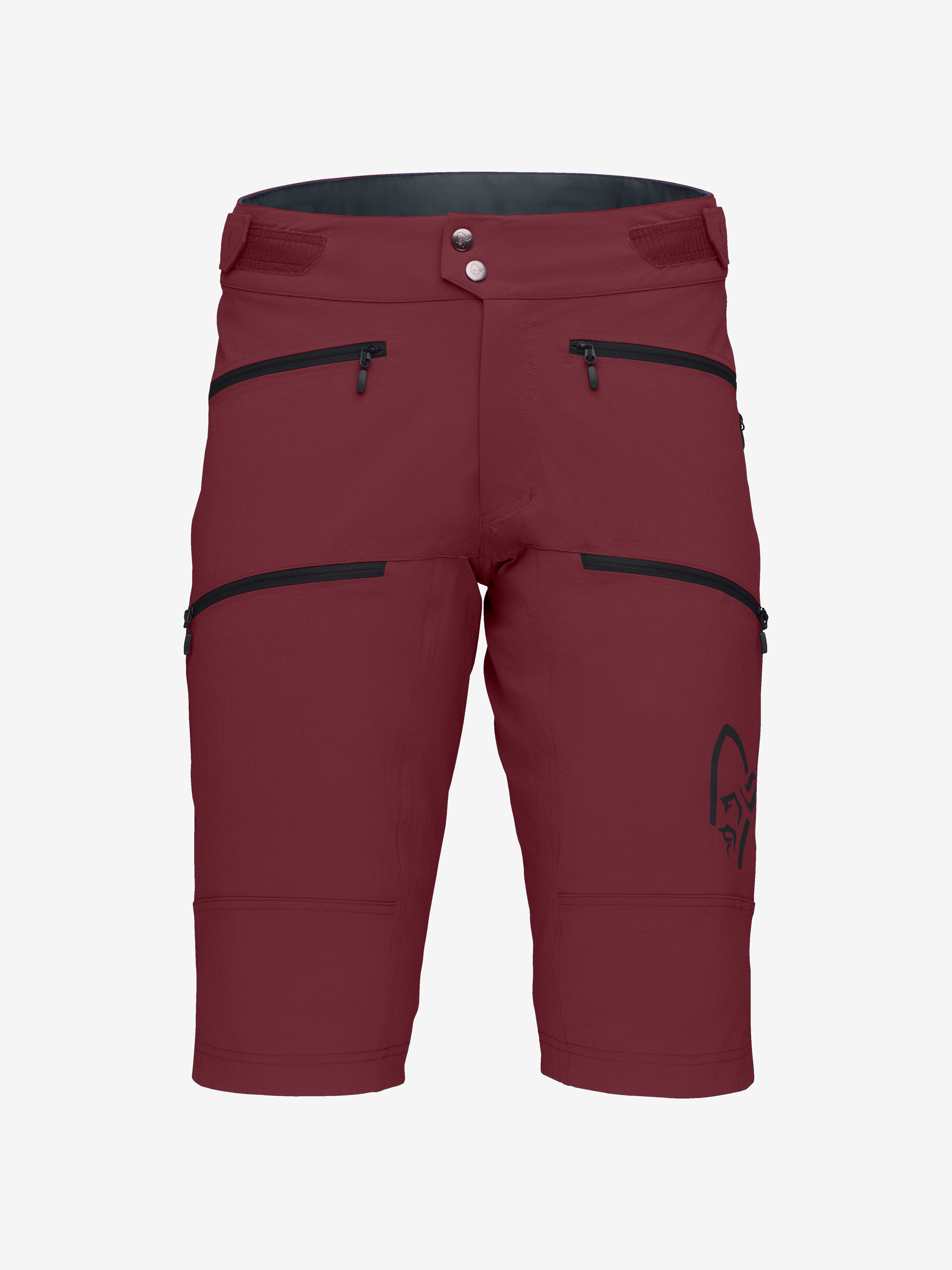 Packshot front image of fjora flex1 heavy duty Shorts Tawny Port