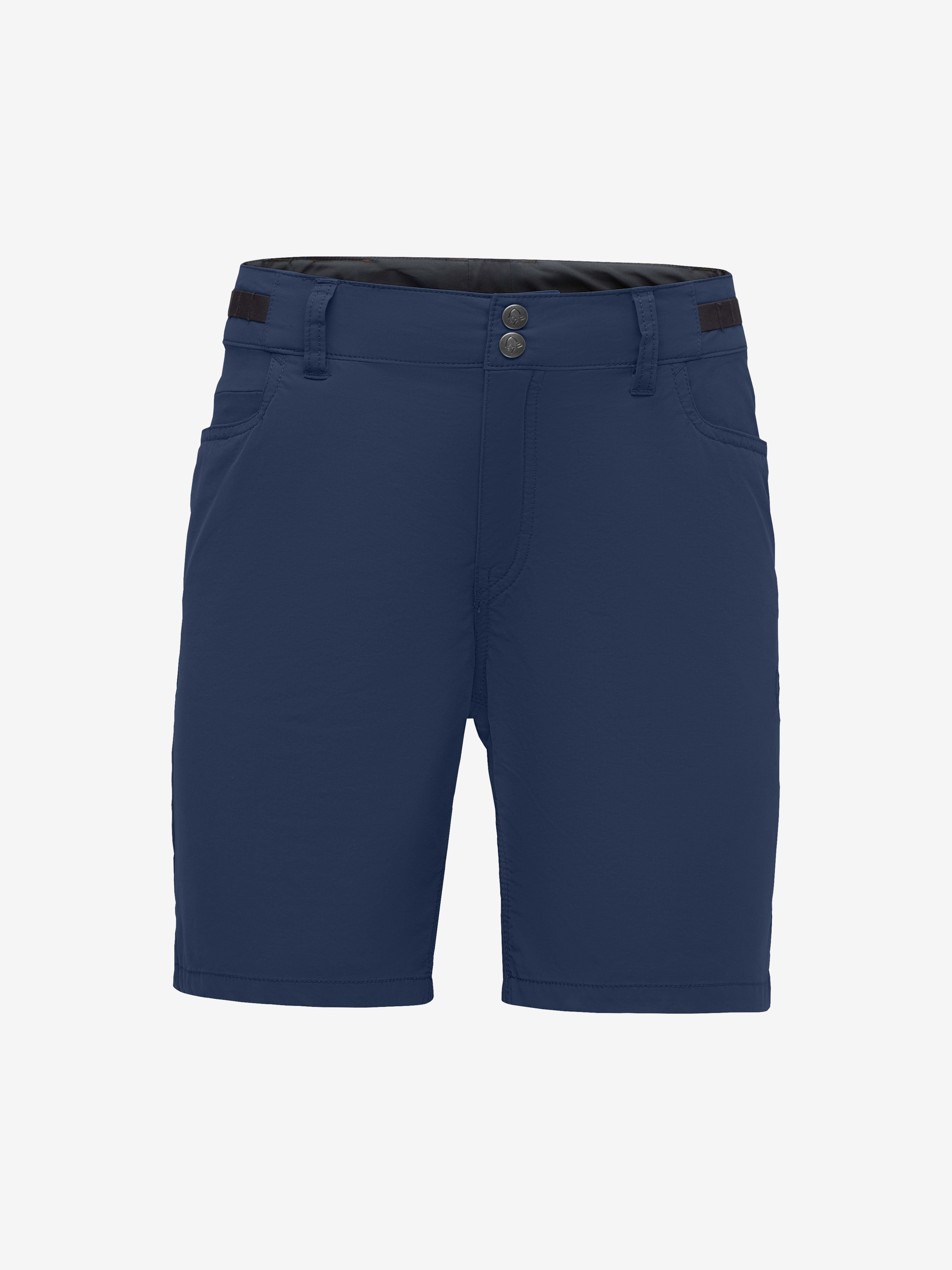 Packshot front image of svalbard light cotton Shorts Indigo Night