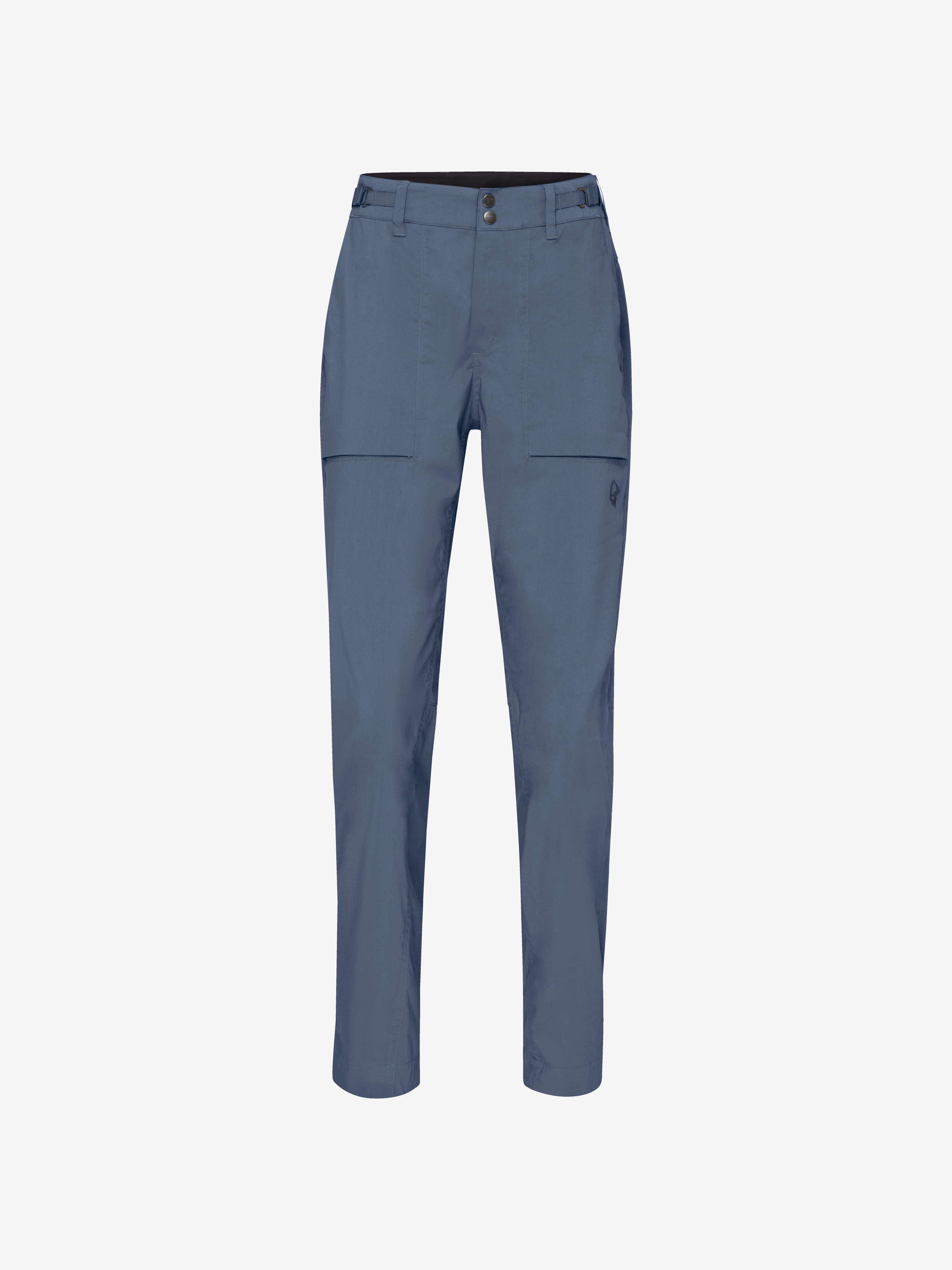 Packshot front image of femund light cotton Pants Vintage Indigo blue