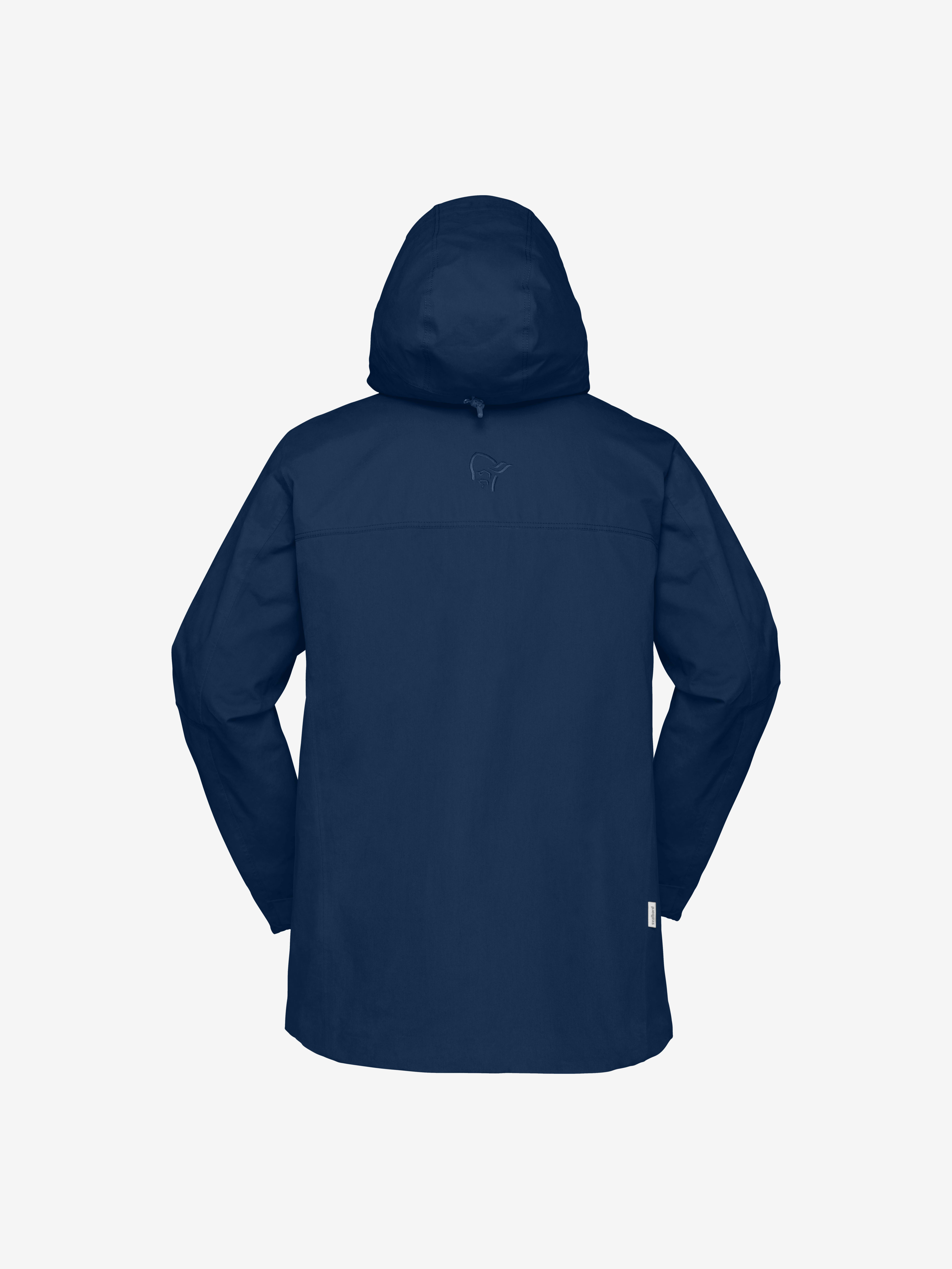 Packshot back image of femund cotton Jacket Navy Blazer