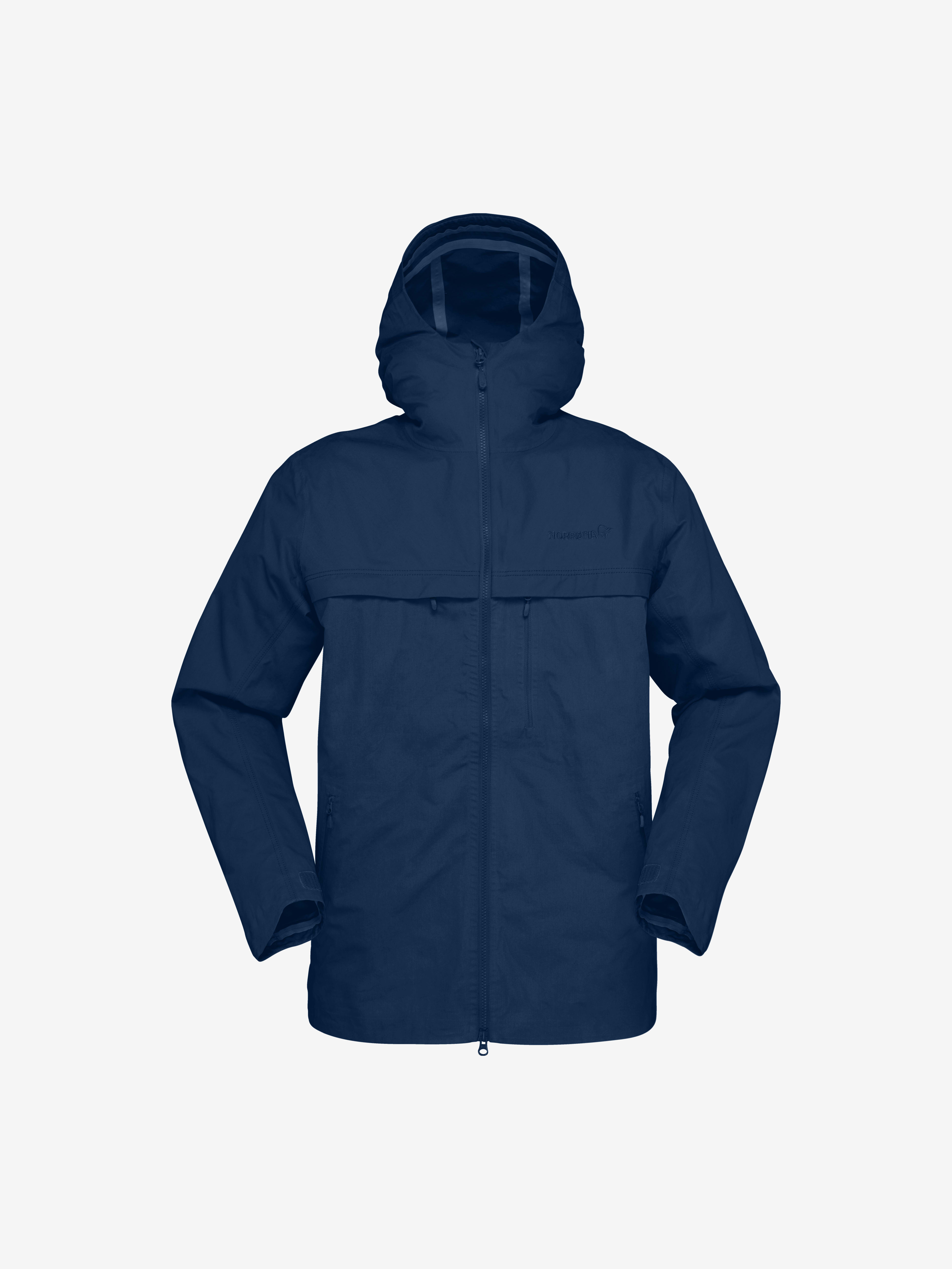 Packshot front image of femund cotton Jacket Navy Blazer