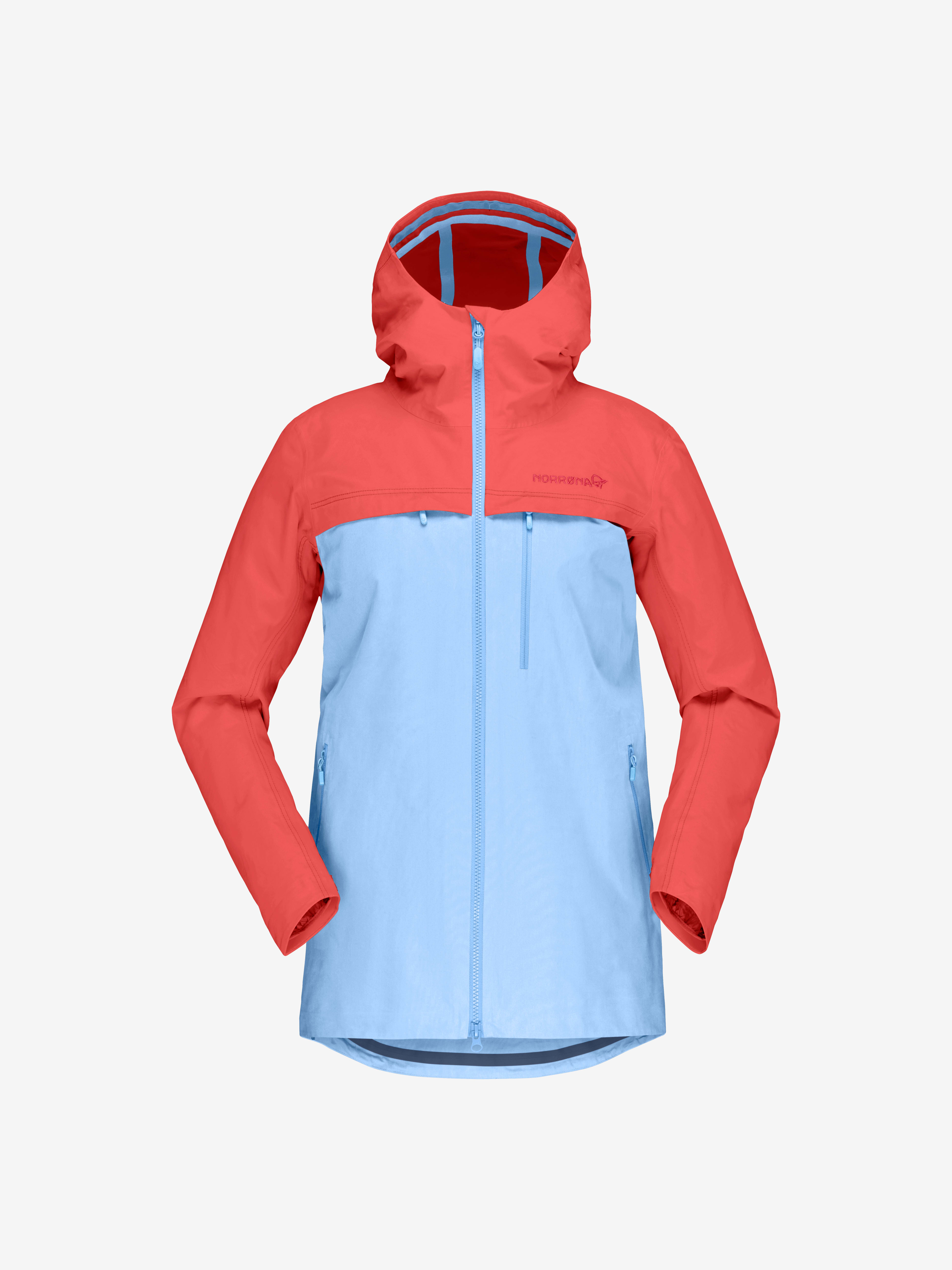 Packshot front image of femund cotton Jacket Paprika red