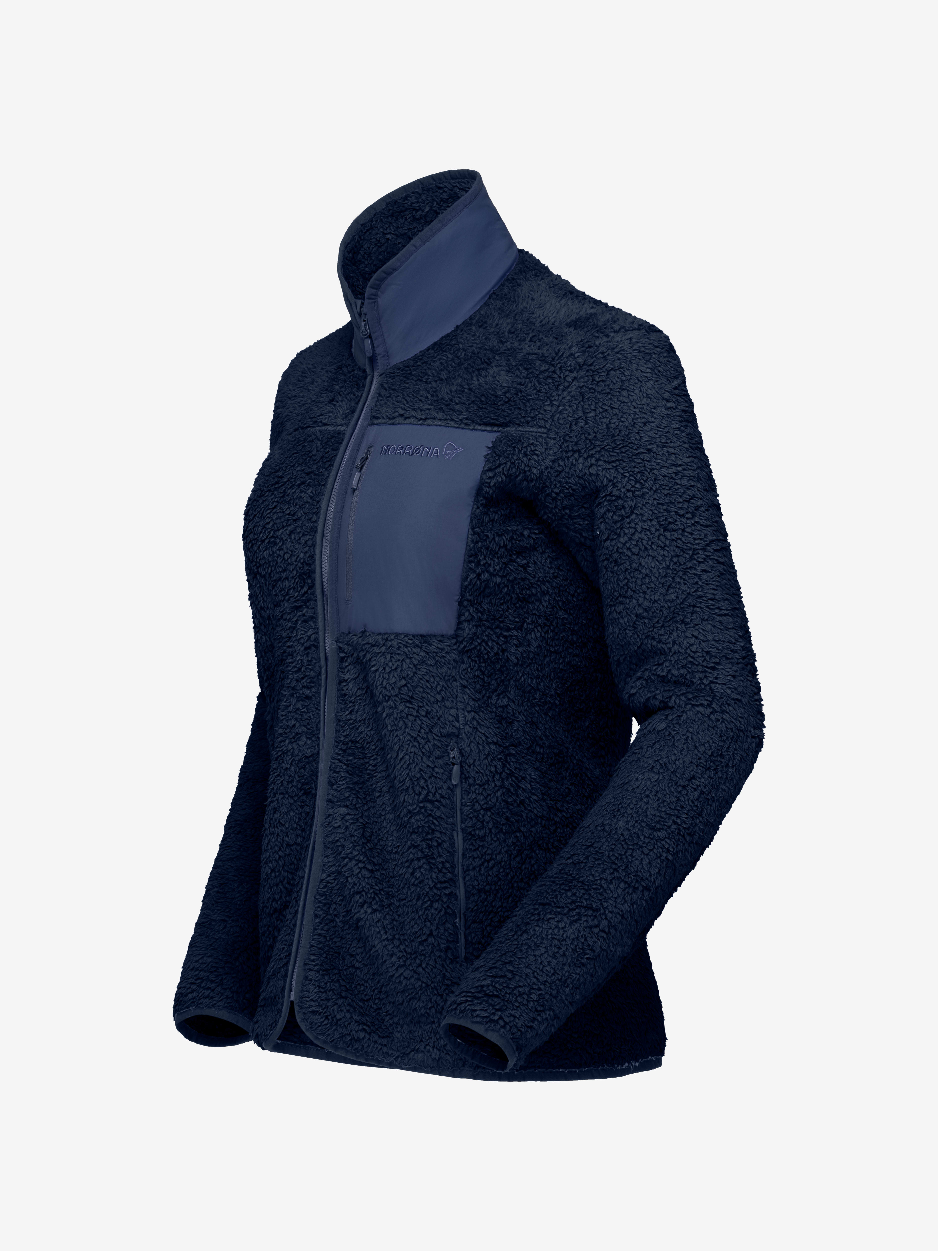Packshot front left image of femund warm3 Jacket Indigo Night Blue