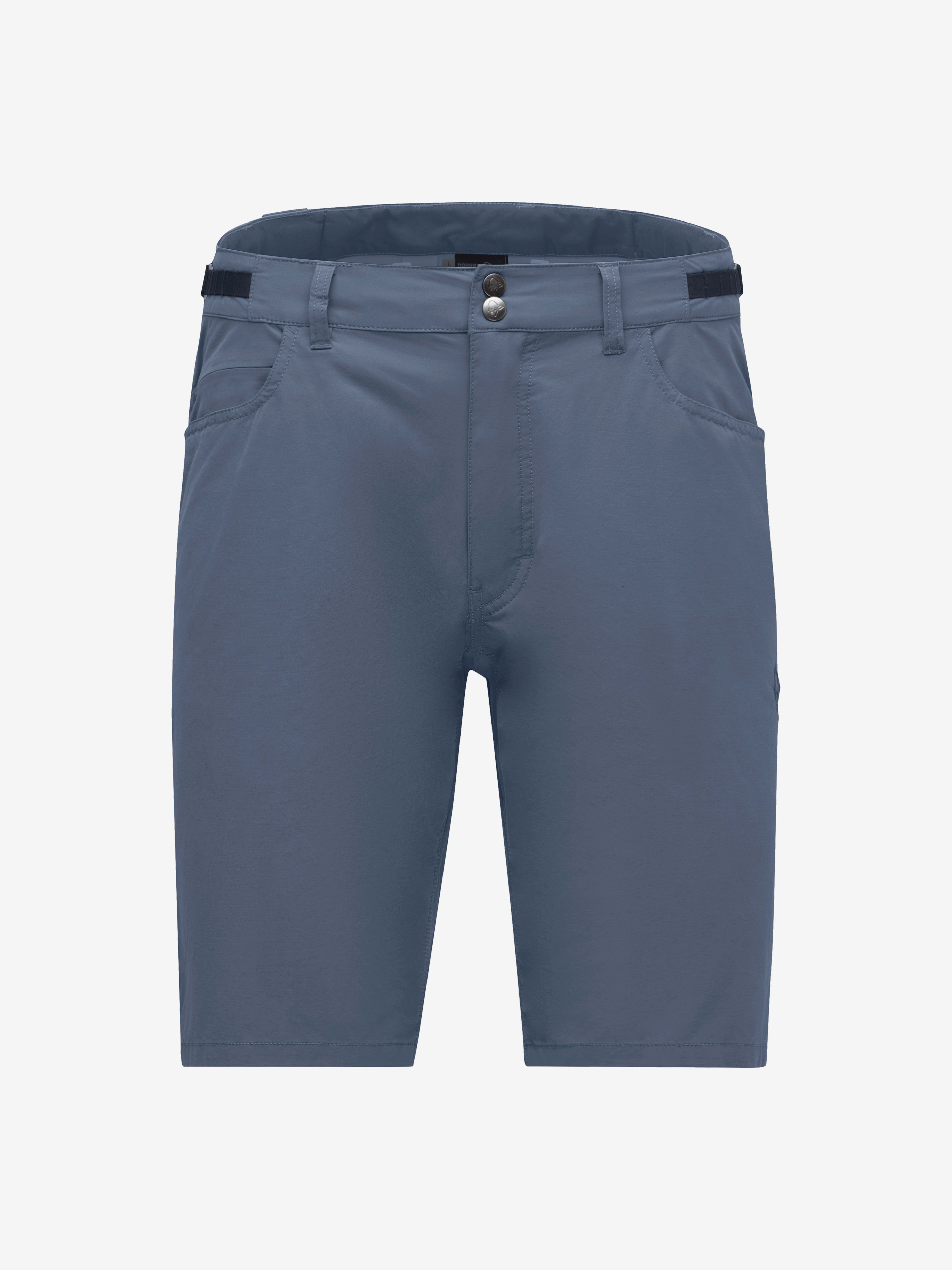 Packshot front image of femund cotton Shorts Vintage Indigo blue