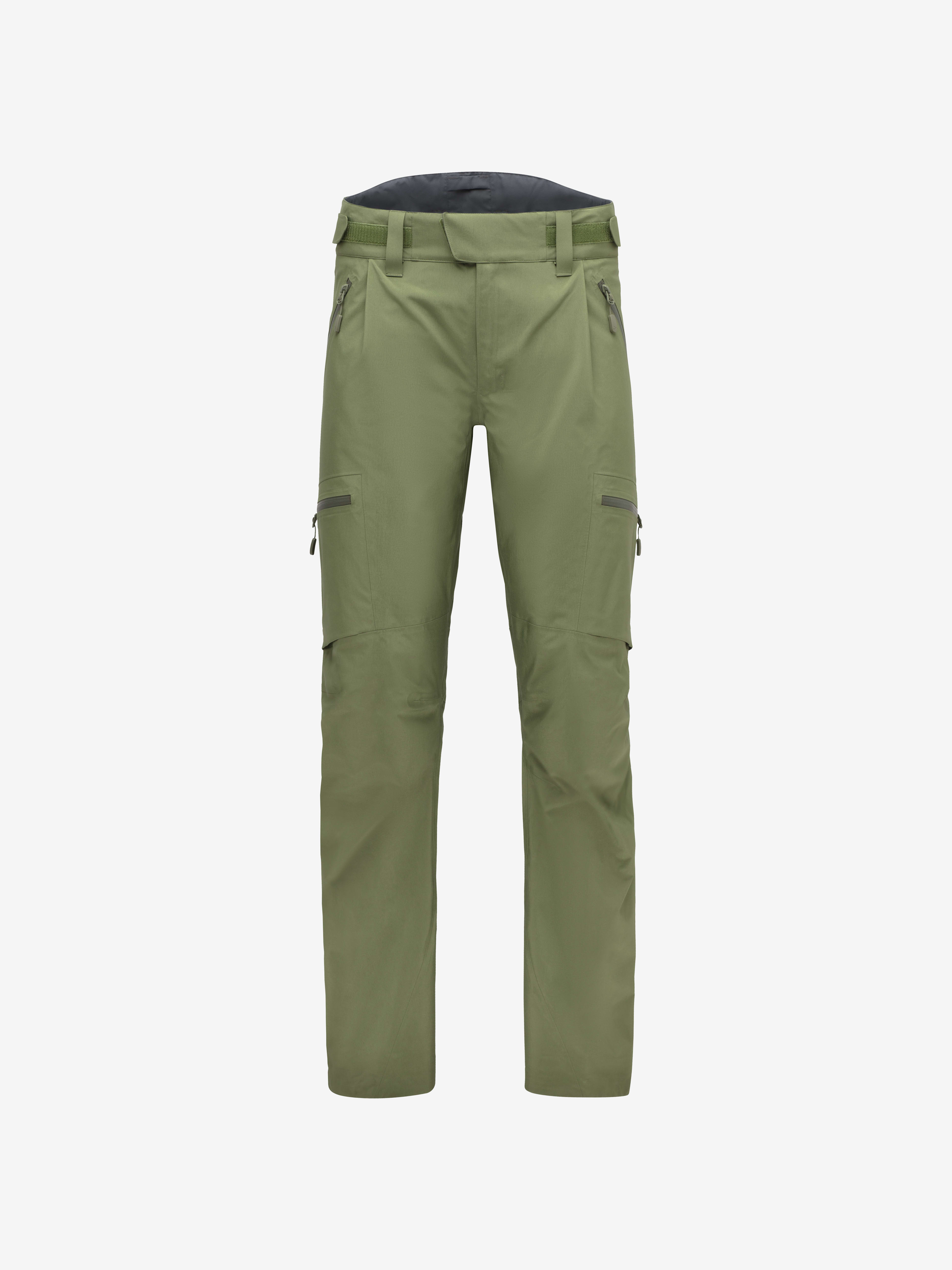 Packshot front image of recon Gore-Tex Pro Pants Forest Green