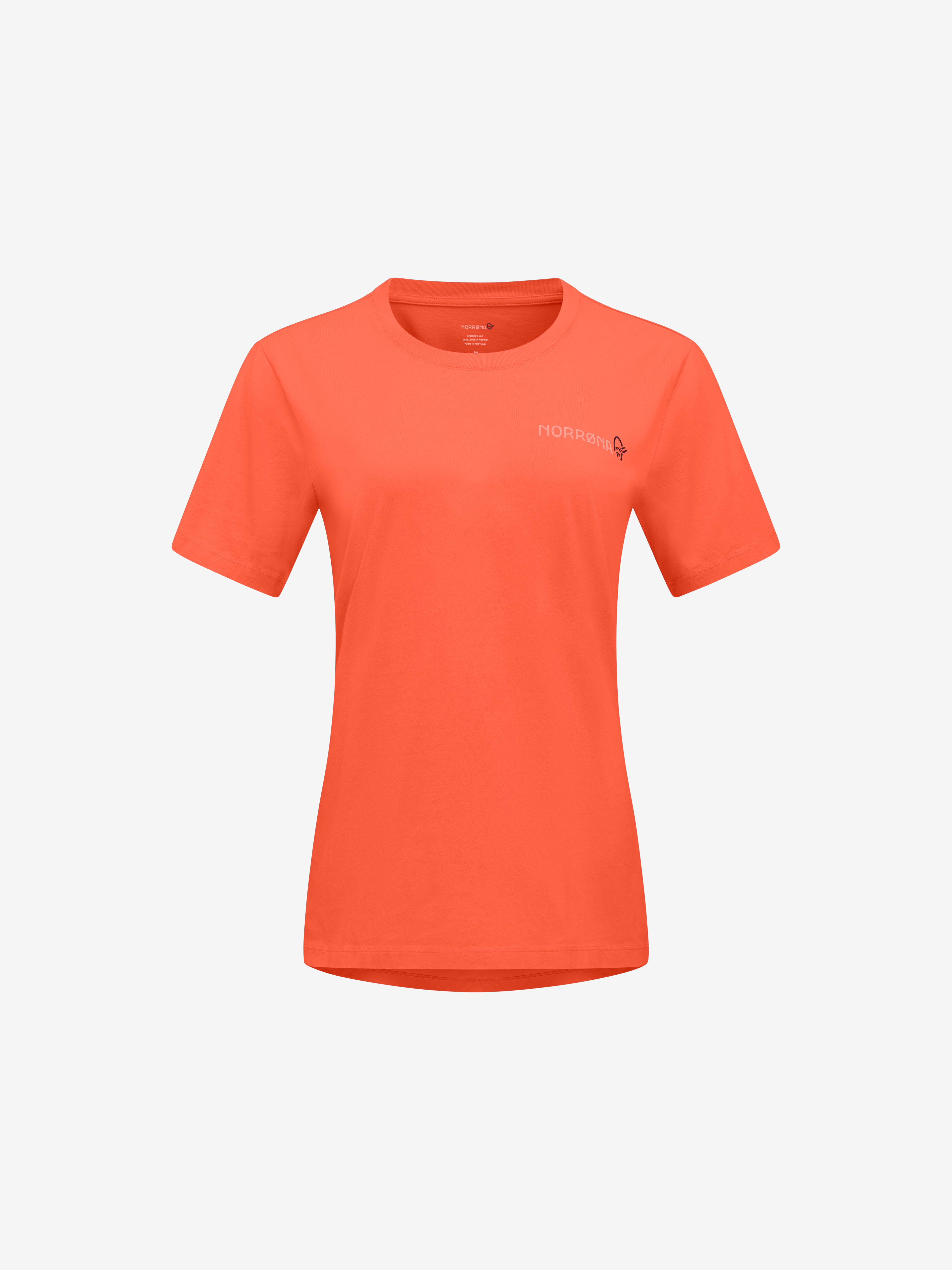 Packshot front image of 29 cotton duotone T-shirt Orange Alert