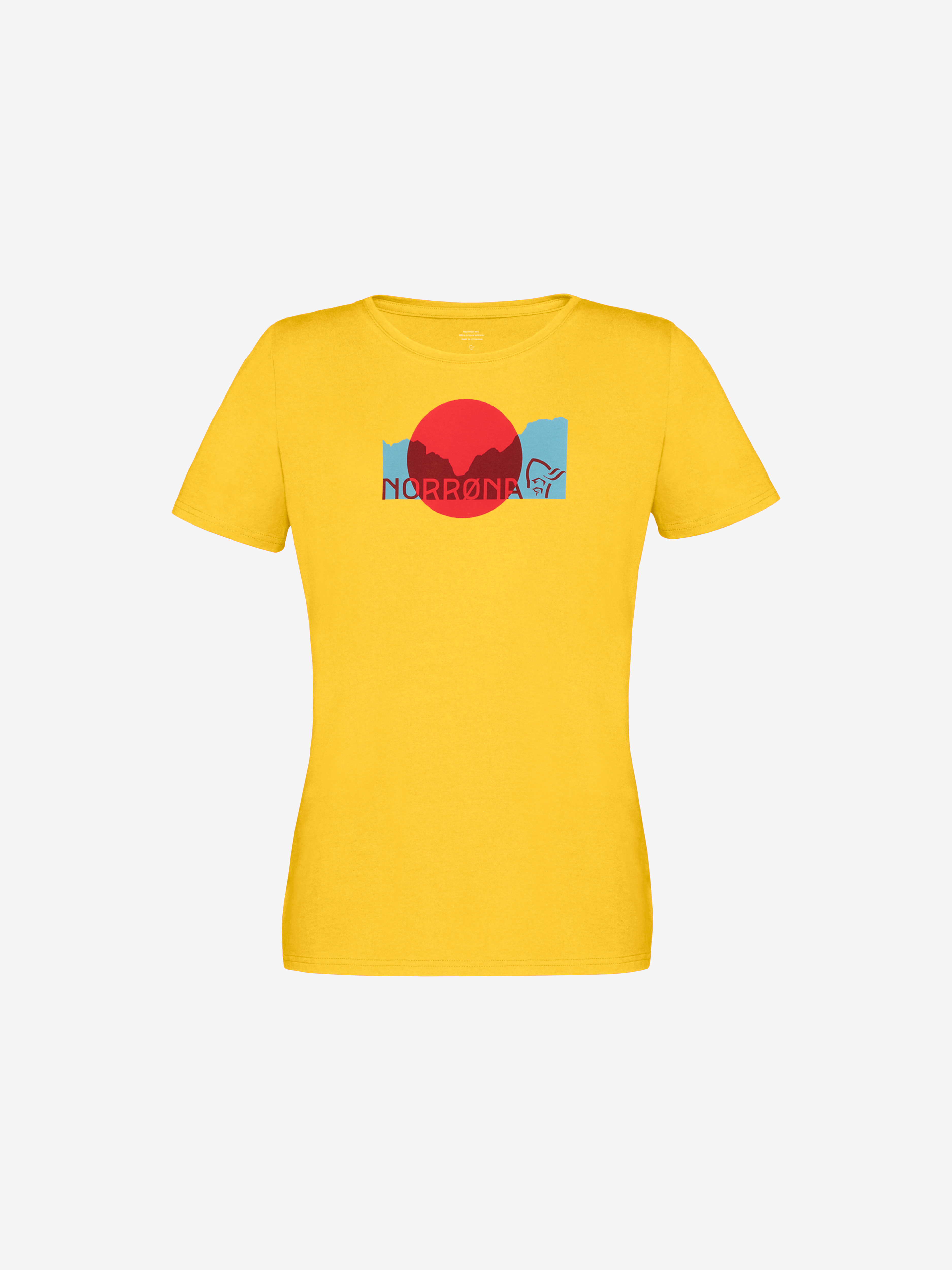 Packshot front image of 29 cotton moon T-Shirt Lemon Chrome