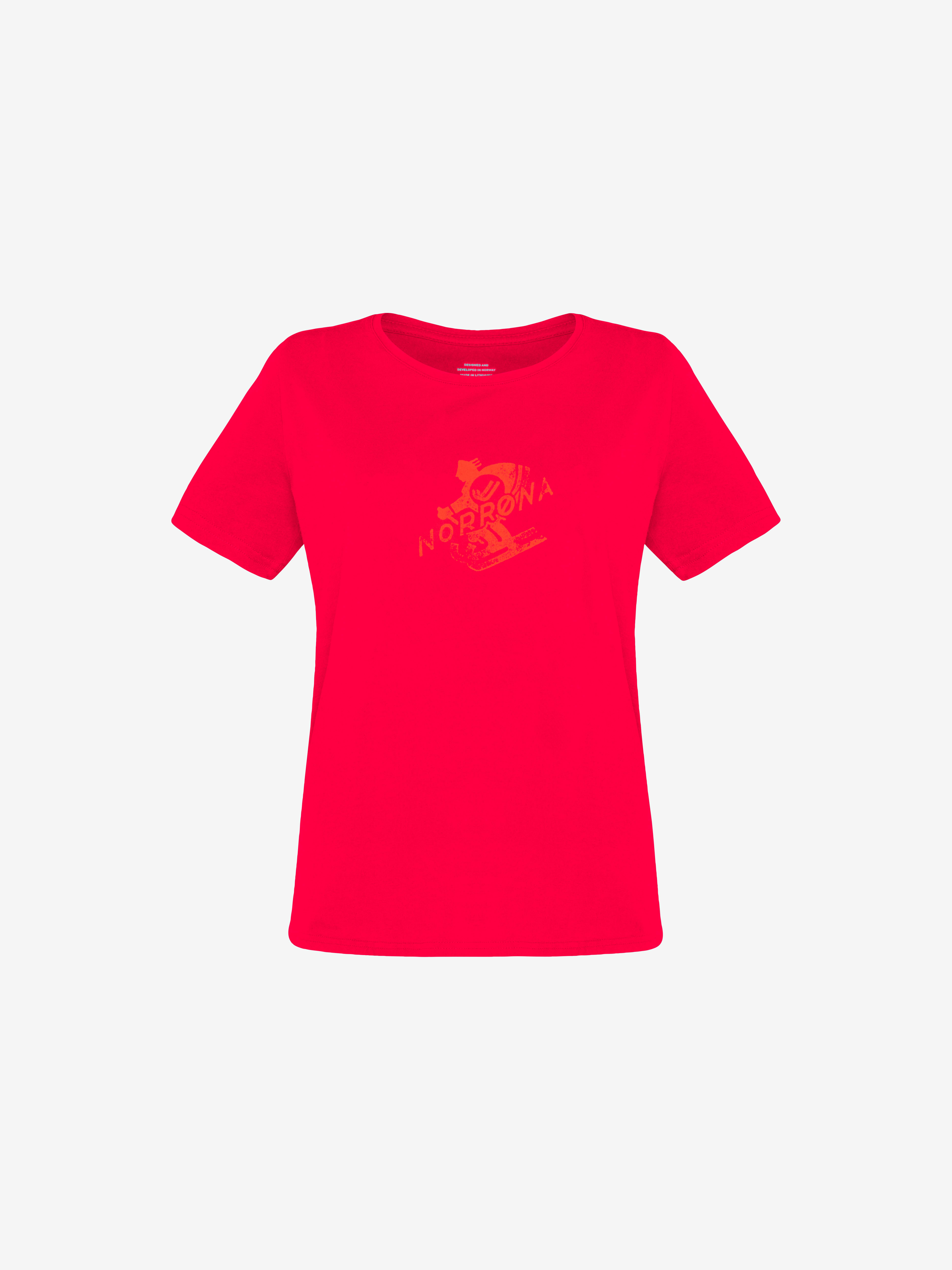 Packshot front image of 29 cotton 50's logo T-Shirt Crisp Ruby