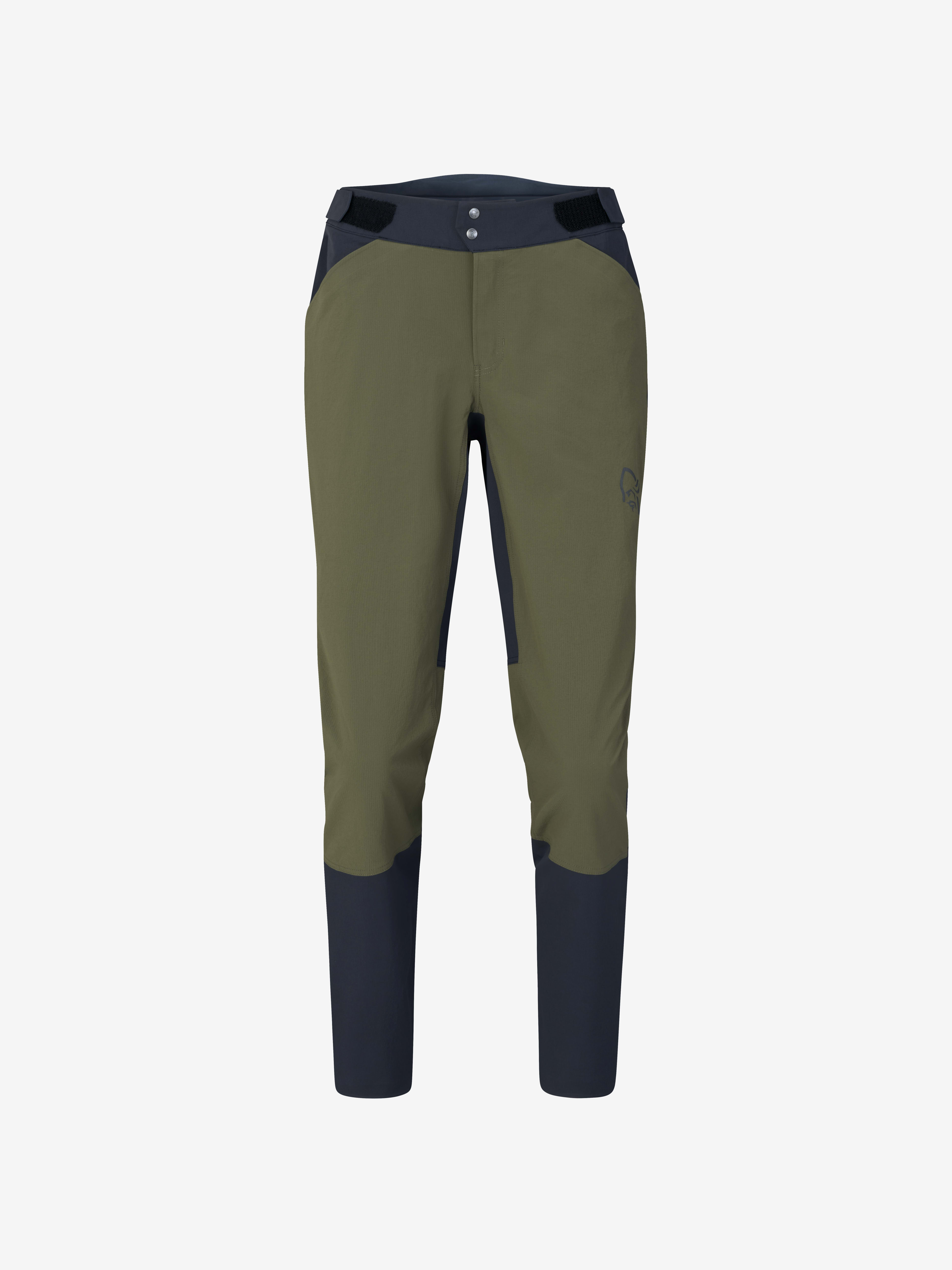 Packshot front image of skibotn flex1 Pants Olive Night