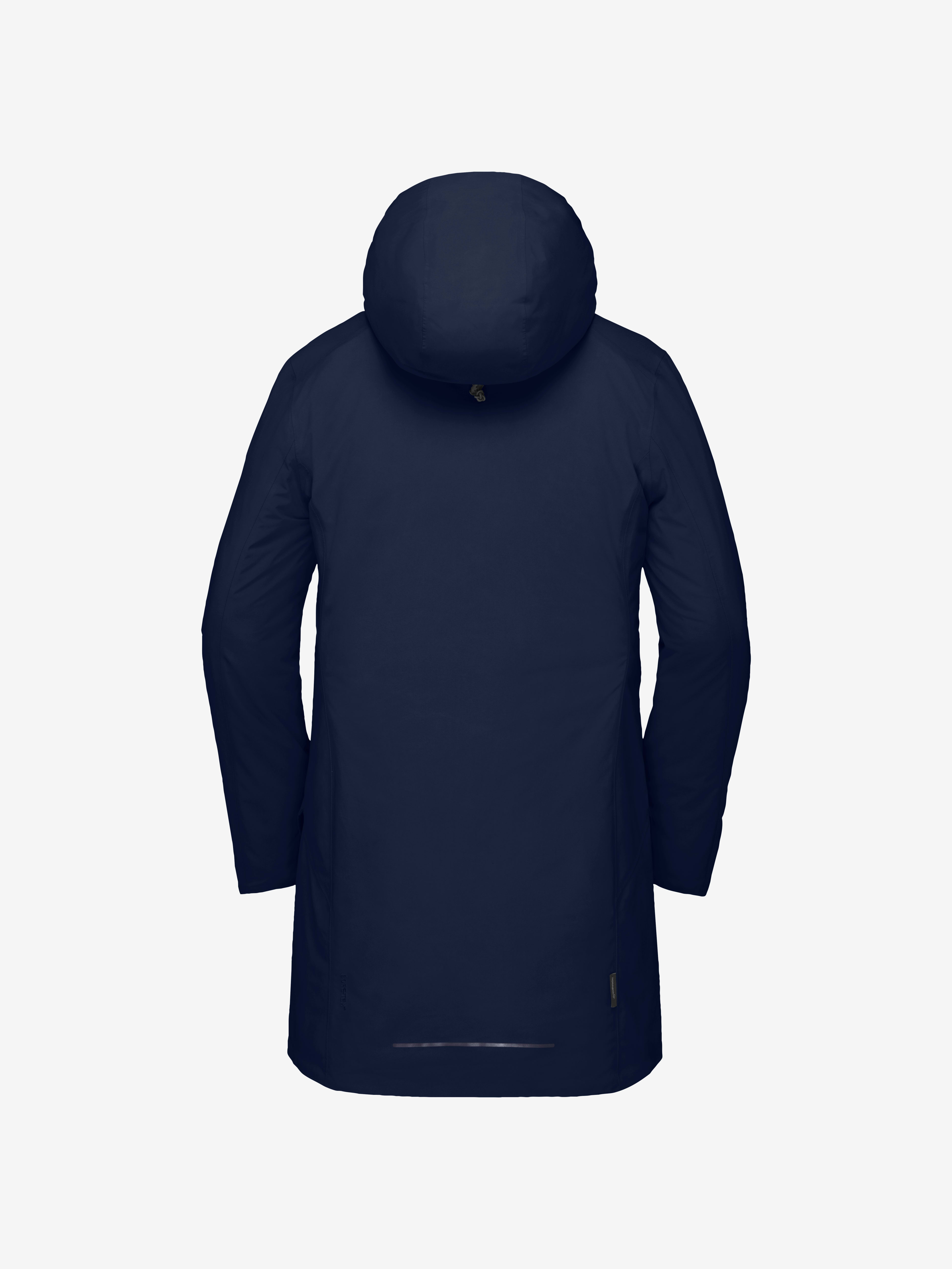 Packshot back image of oslo Gore-Tex Insulated Parka Navy Blazer