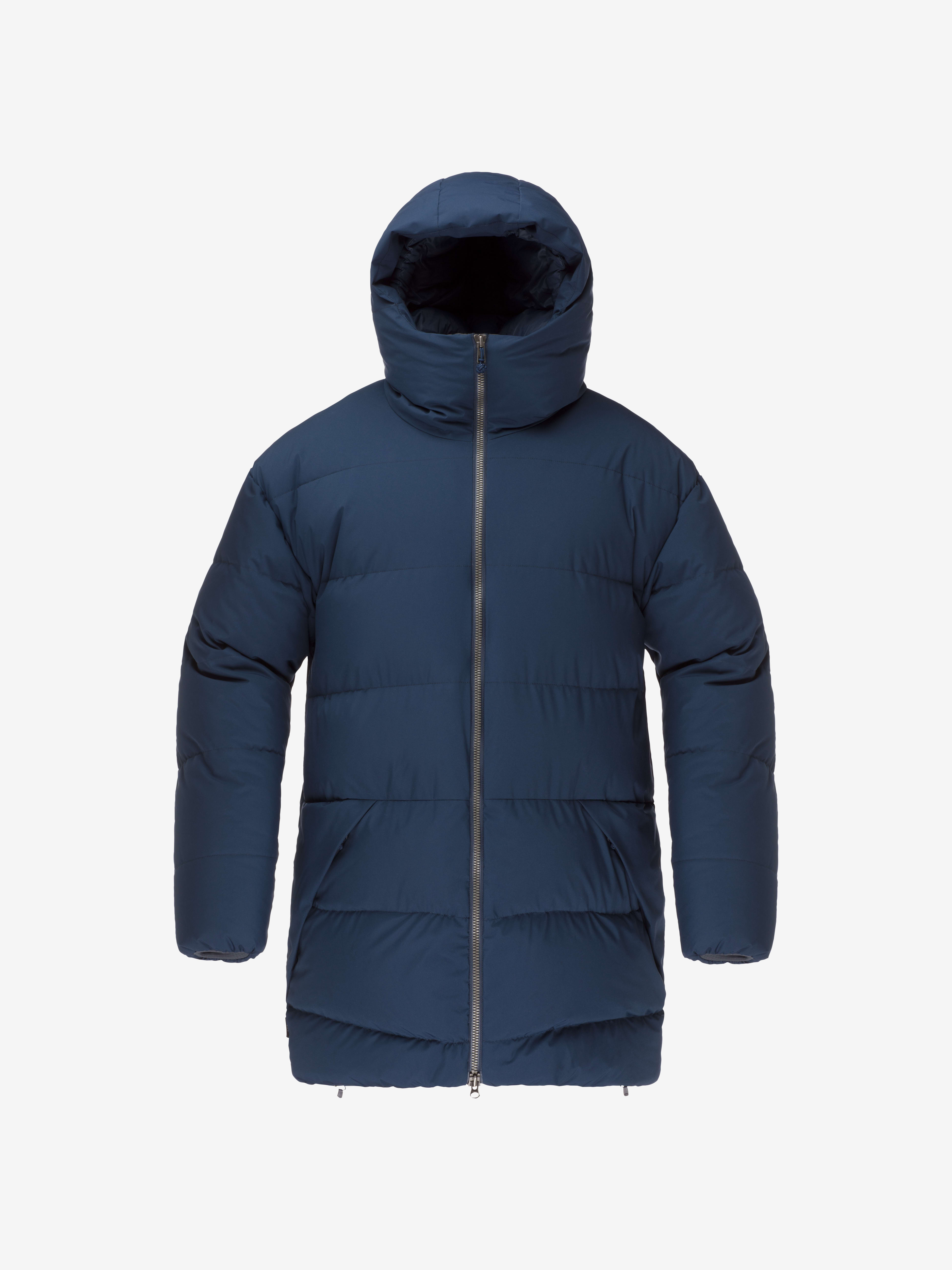 Packshot front image of oslo duvet Jacket Indigo Night