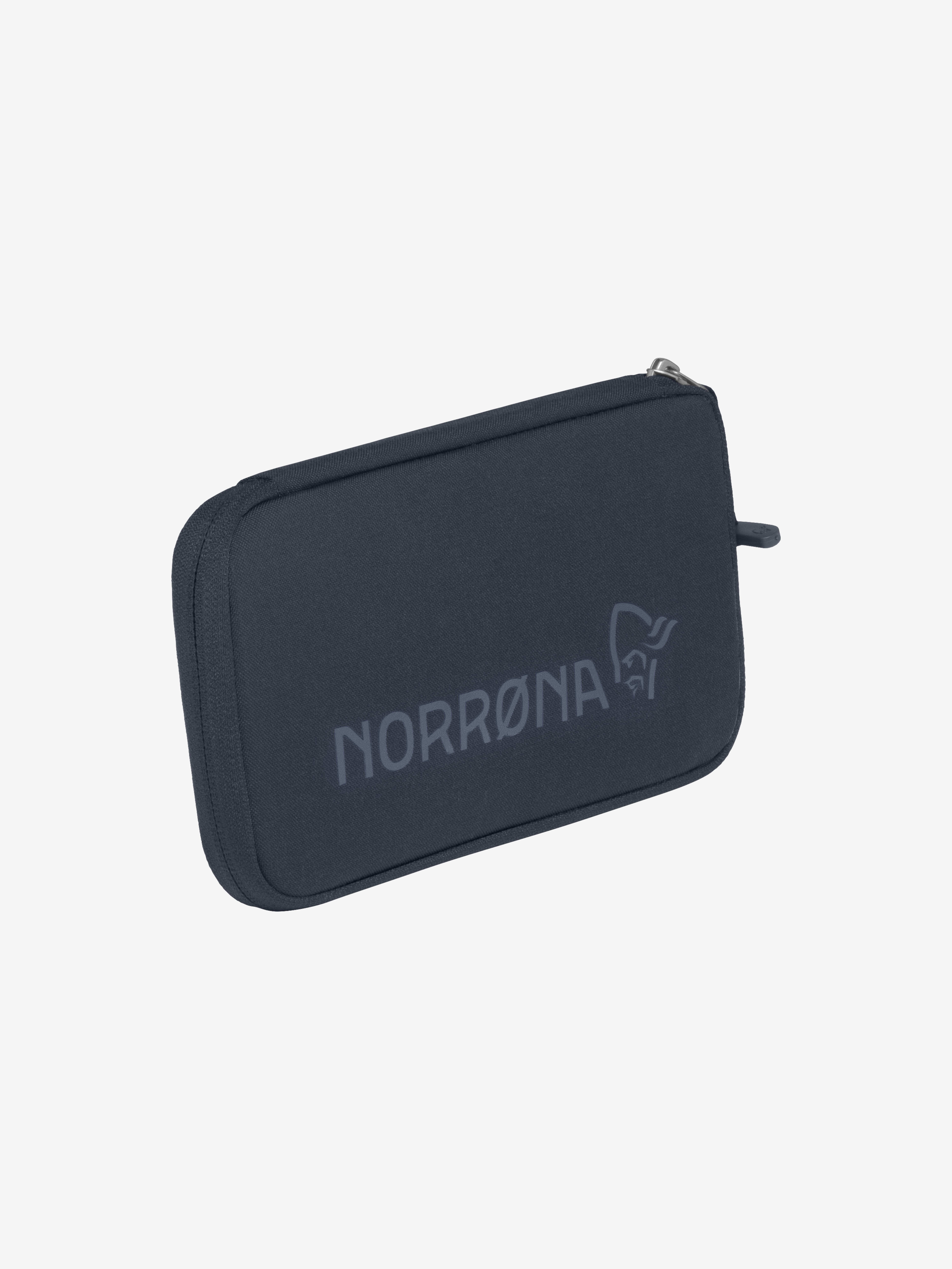 Packshot front left image of norrona travel Wallet Indigo Night Blue