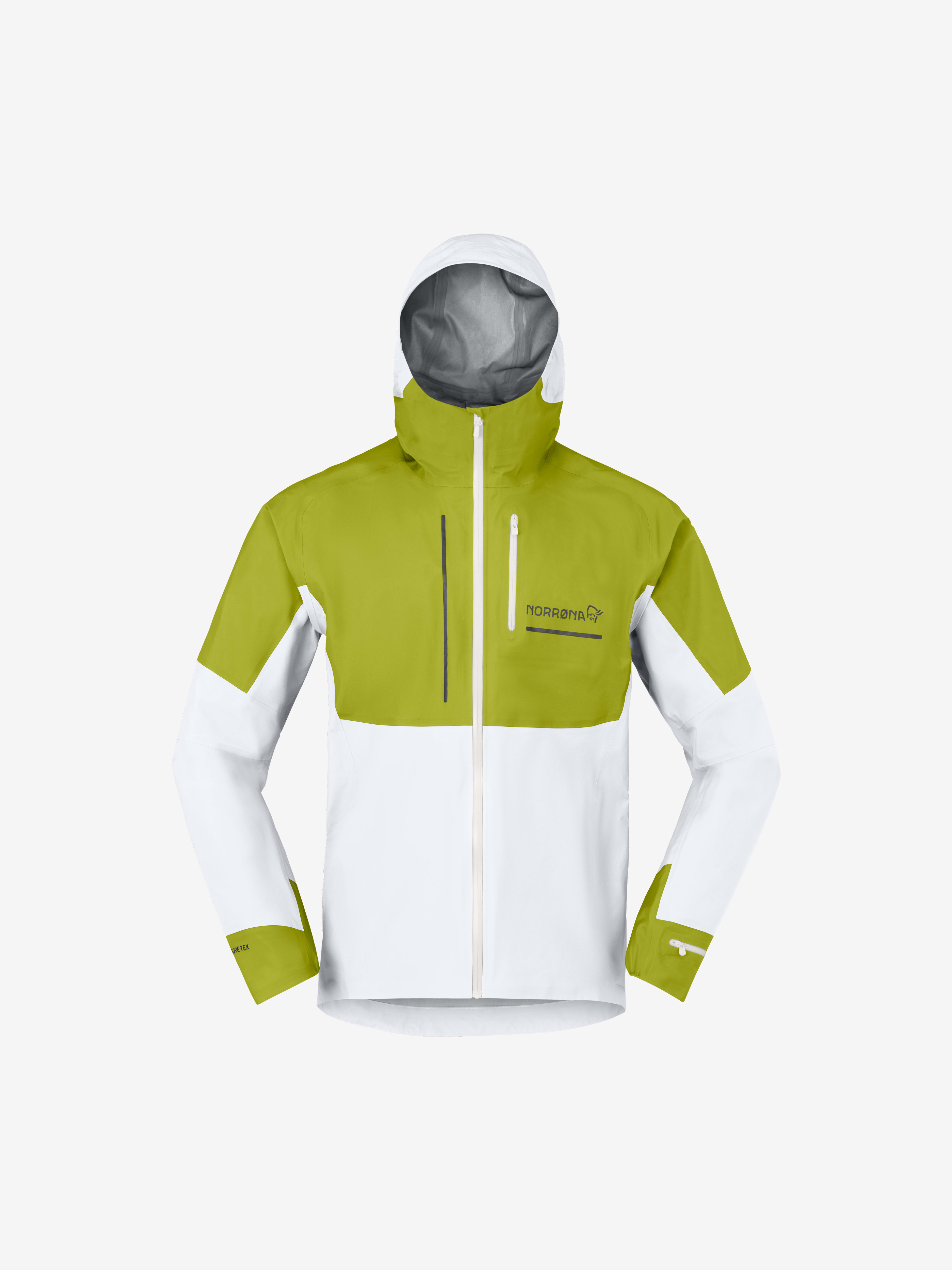 Gore-Tex Jacket – Golden Lime/Snow White