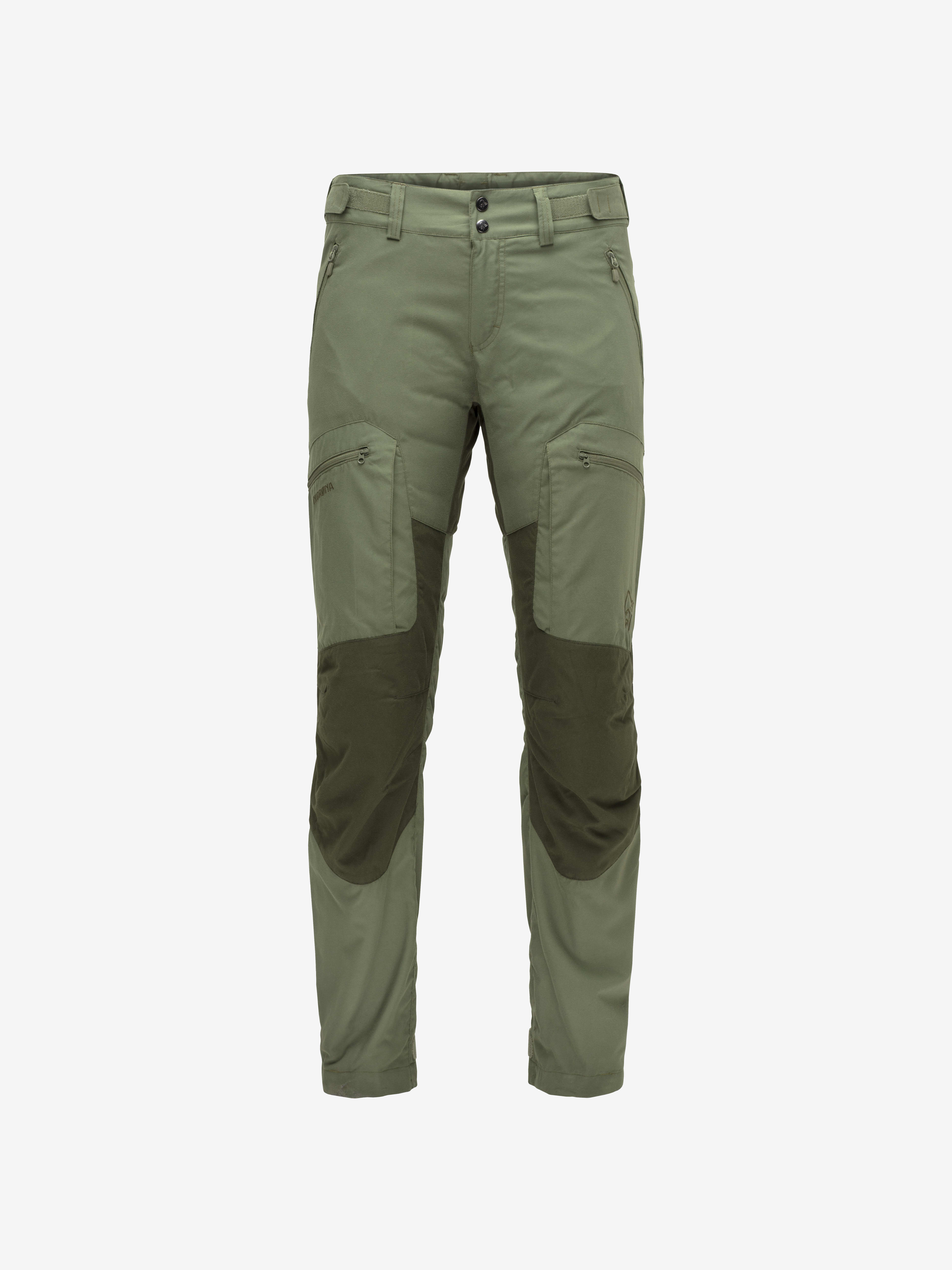 Packshot front image of finnskogen hybrid Pants Green