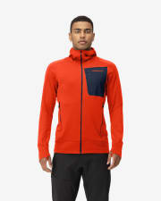 Norrøna falketind Power Grid Zip Hood for men - Norrøna® Norrøna falketind Power Grid Zip Hood for men - Norrøna®
