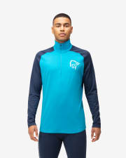 Norrøna pureUll Zip Neck for men - Norrøna®