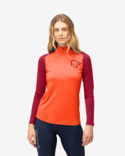 Norrøna pureUll Zip Neck for women - Norrøna®