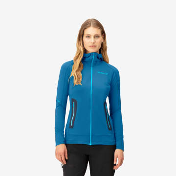 Norrøna falketind Power Grid Zip Hood for women - Norrøna®