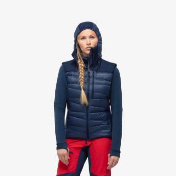 【年中無休】 Vest down750 falketind Norrøna for Norrøna® - women ベスト