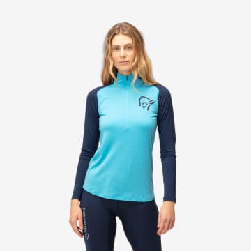 Norrøna pureUll Zip Neck for women - Norrøna®