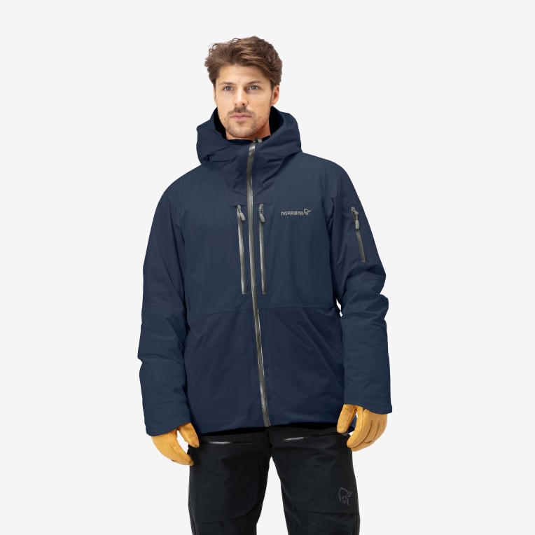 Unlock Wilderness' choice in the Norrøna Vs Patagonia comparison, the Lofoten  Gore-Tex thermo80 Jacket by Norrøna