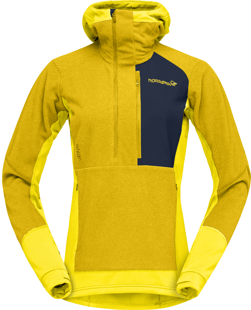 lofoten Thermal Pro Hood W's Blazing Yellow/Sulphur