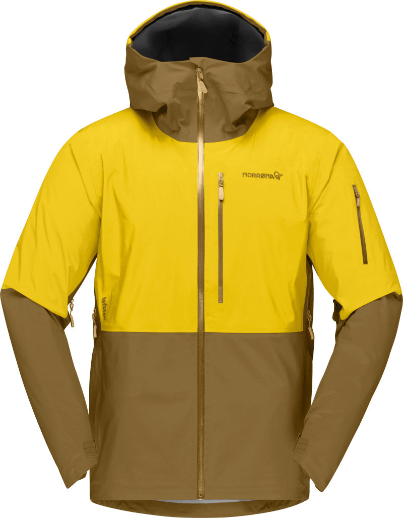 lofoten Gore-Tex Jacket M's Sulphur/Camelflage