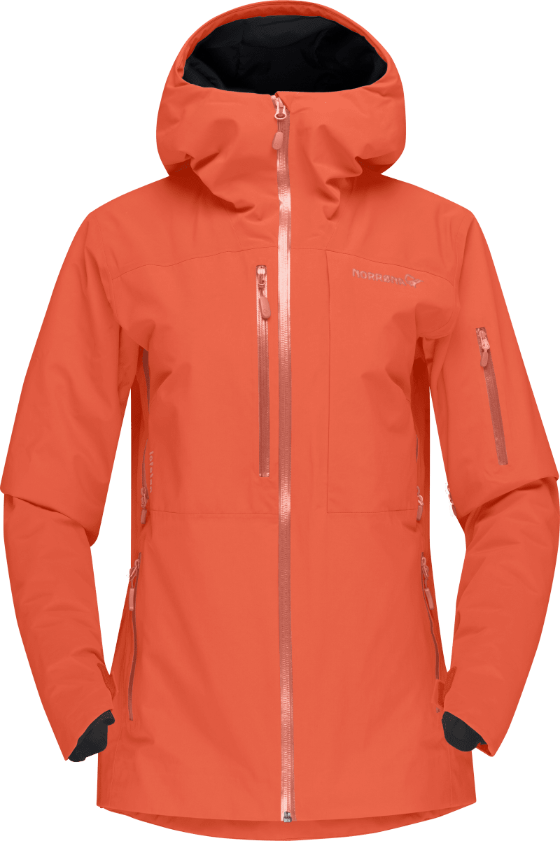lofoten Gore-Tex insulated Jacket (W) Orange Alert