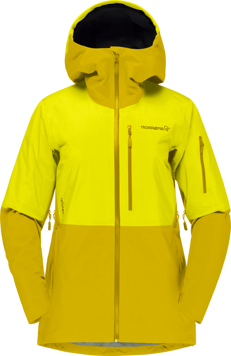 lofoten Gore-Tex Jacket W's Blazing Yellow/Sulphur