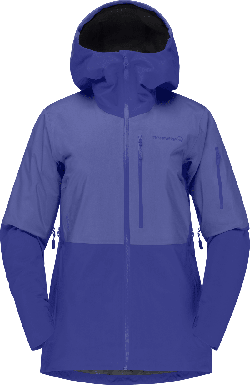 lofoten Gore-Tex Jacket W's Violet Storm/Royal Blue